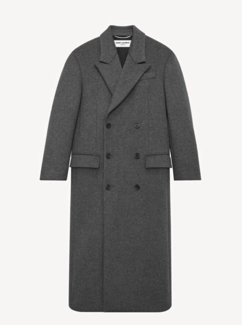 Saint Laurent Paris $4.6K VALUE Oversized Wool Coat Size US M / EU 48-50 / 2 - 1 Preview