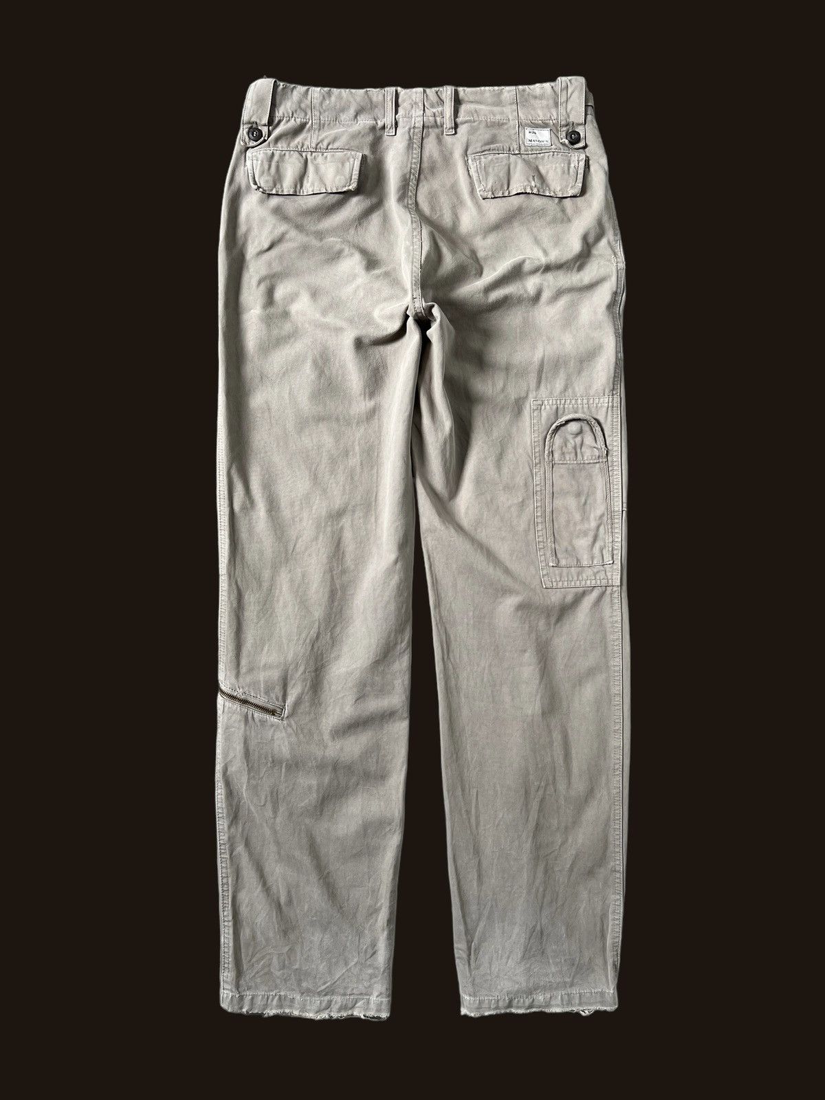 Mason's Masons Multipocket Distressed Cargo Pants Size US 32 / EU 48 - 2 Thumbnail
