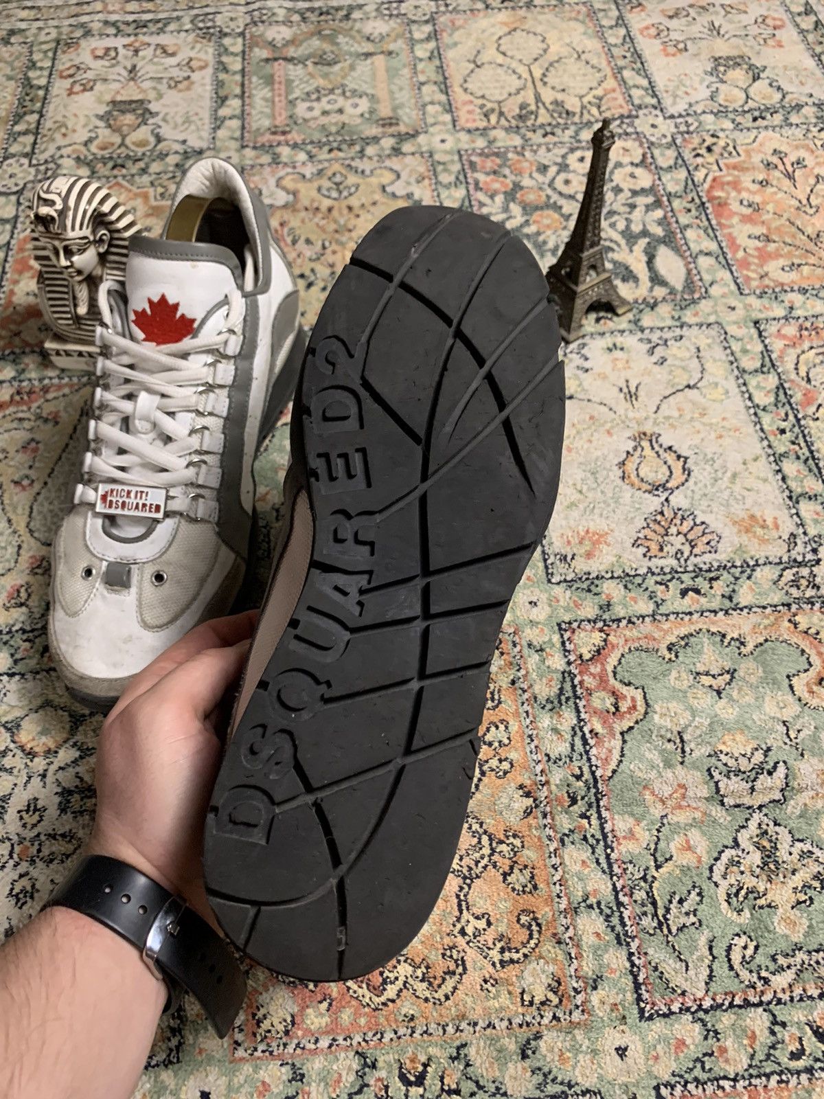 Dsquared2 × Vintage Vintage DSQUARED D2 Born To Rebel 1964 sneakers Size US 9 / EU 42 - 12 Thumbnail