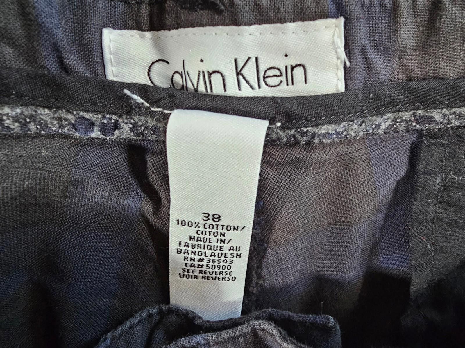 Calvin Klein Calvin Klein Sz 38 Black Blue Plaid Shorts Size US 38 / EU 54 - 2 Thumbnail