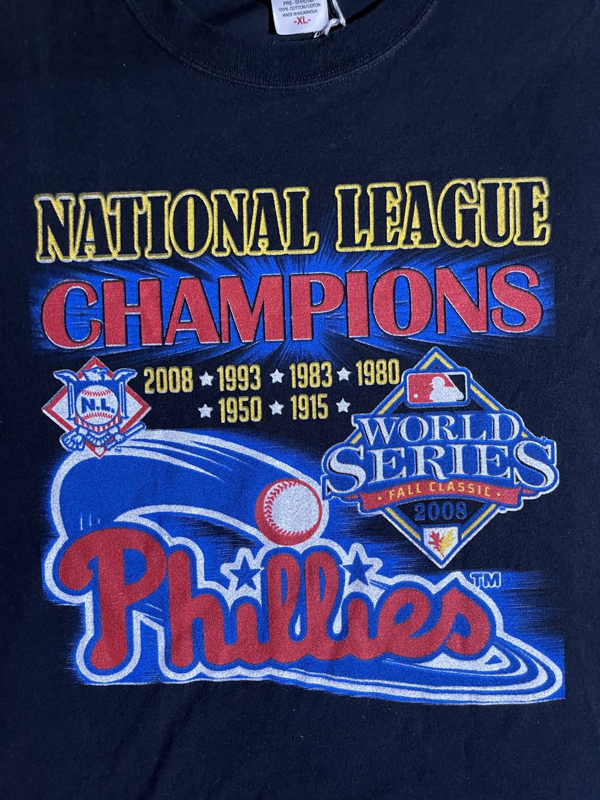 MLB Phillies ‘National League Champions’ T-Shirt Size US XL / EU 56 / 4 - 2 Thumbnail