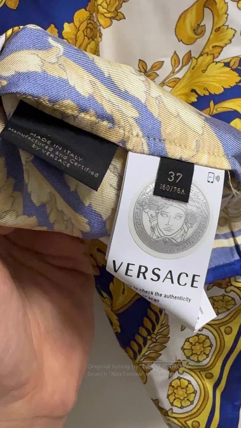 Versace Versace Baroque print shirt Size US S / EU 44-46 / 1 - 4 Thumbnail