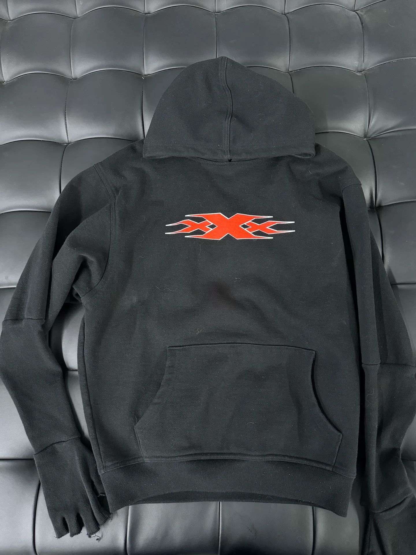 Prototypes Prototypes Black Hoodie with Gloves Size US S / EU 44-46 / 1 - 1 Thumbnail