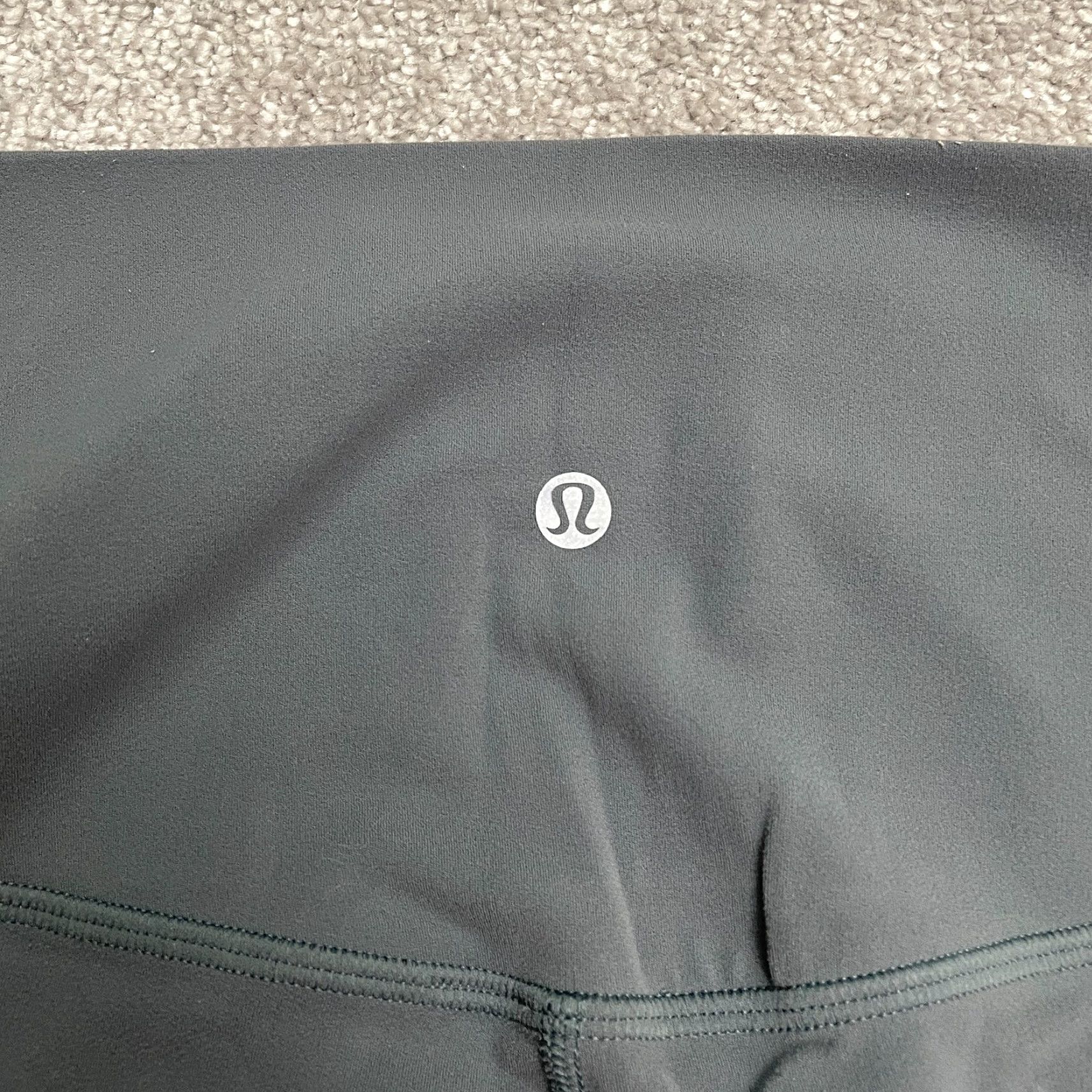 Lululemon VINTAGE Lululemon Compression Leggings Womens 4 Dark Gray Active Yoga Gym Athletic 22x22 Size 27" / US 4 / IT 40 - 3 Thumbnail