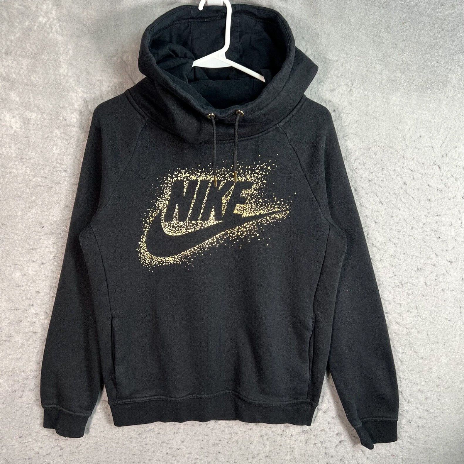 Nike Vintage Y2k Nike Cowl/Funnel popular Neck Hooded Athletic Jacket Small.