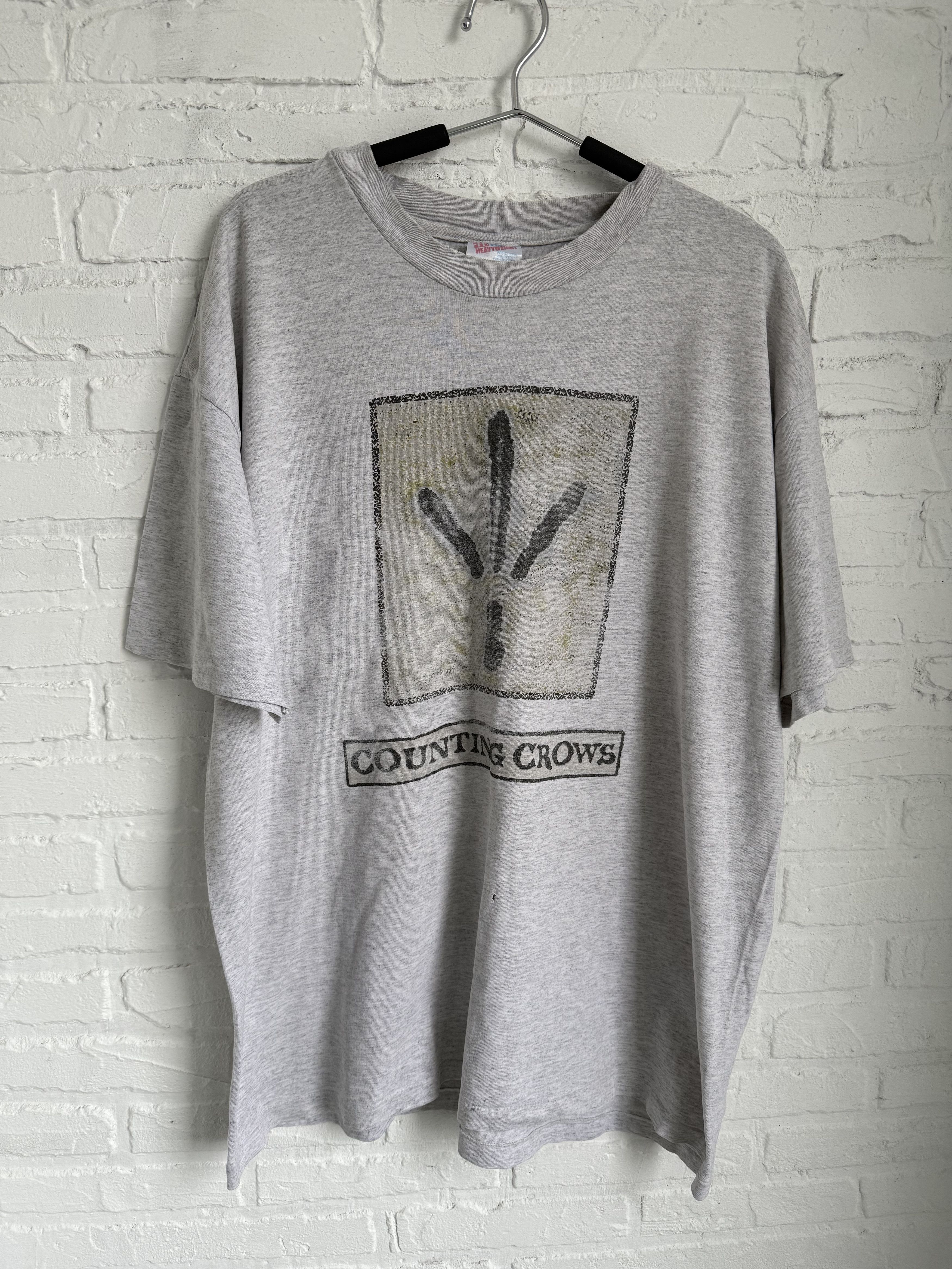 Band Tees × Vintage Vintage 90s Counting crows t-shirt Size US XL / EU 56 / 4 - 1 Thumbnail