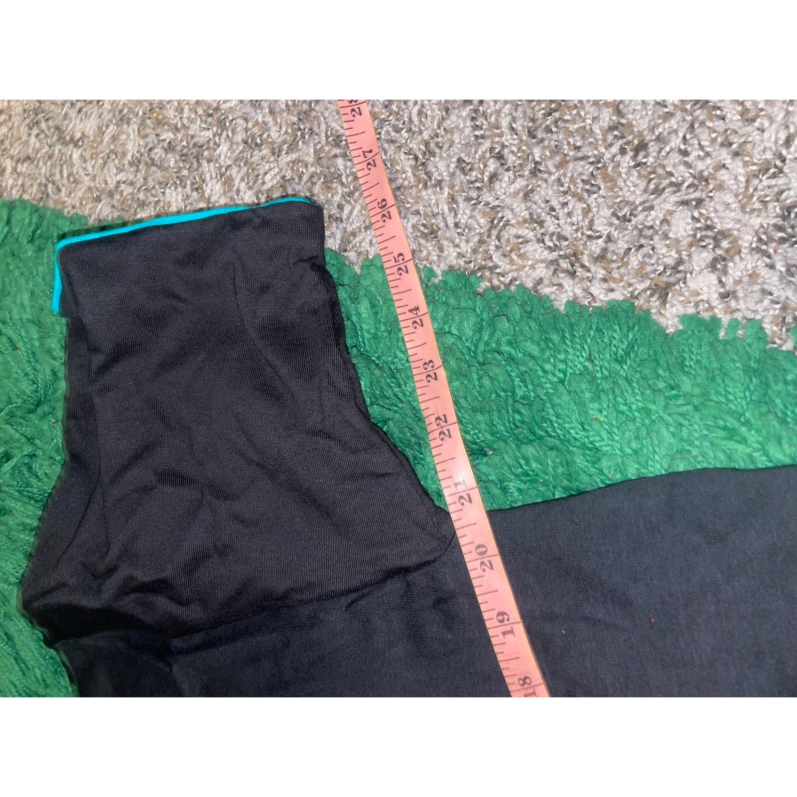 Vintage 90s Signal Sport Black Teal Double Collared Blank Shirt L Size US L / EU 52-54 / 3 - 8 Thumbnail