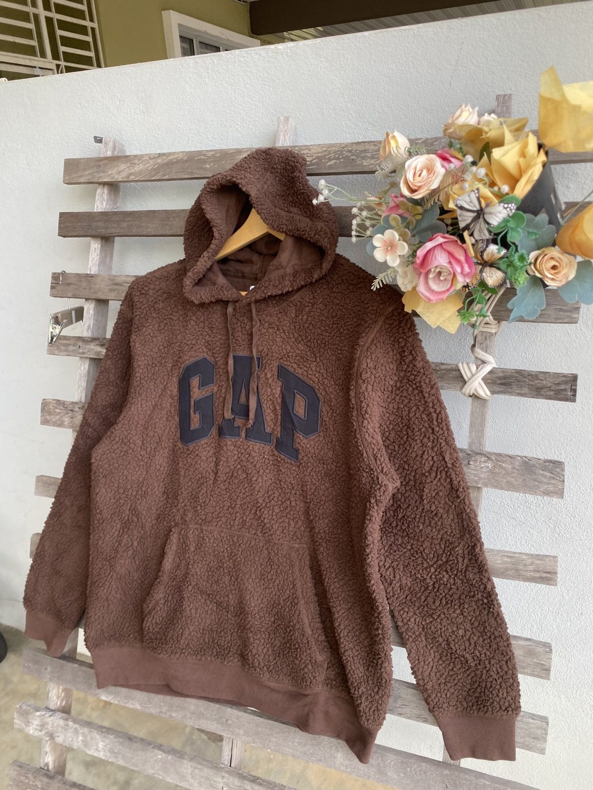 Gap GAP sherpa hoodie - oversizes 23.5” x 28.5” Size US L / EU 52-54 / 3 - 1 Thumbnail