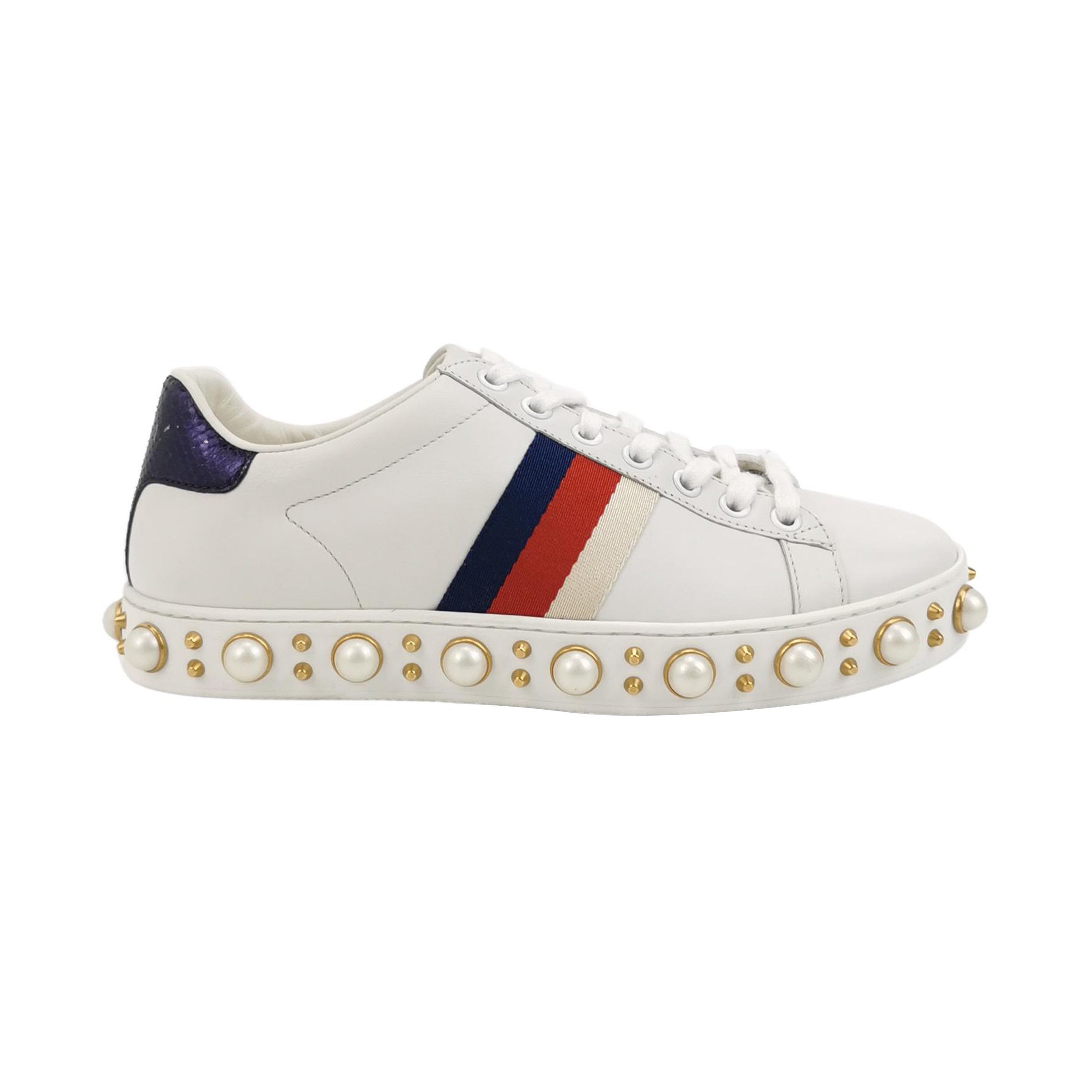 Gucci Gucci Women 6 Lowtop Sneakers Size US 6 / IT 36 - 1 Thumbnail