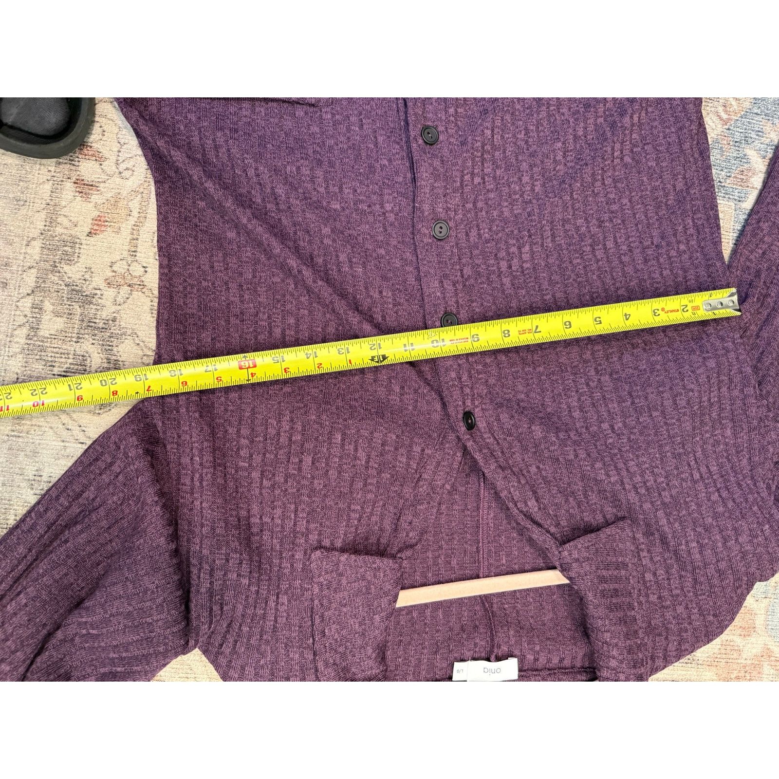 Onia Onia NWOT Ribbed Knit Long Sleeve Romper Large, MP $120 Size 34" / US 12 / IT 48 - 6 Thumbnail