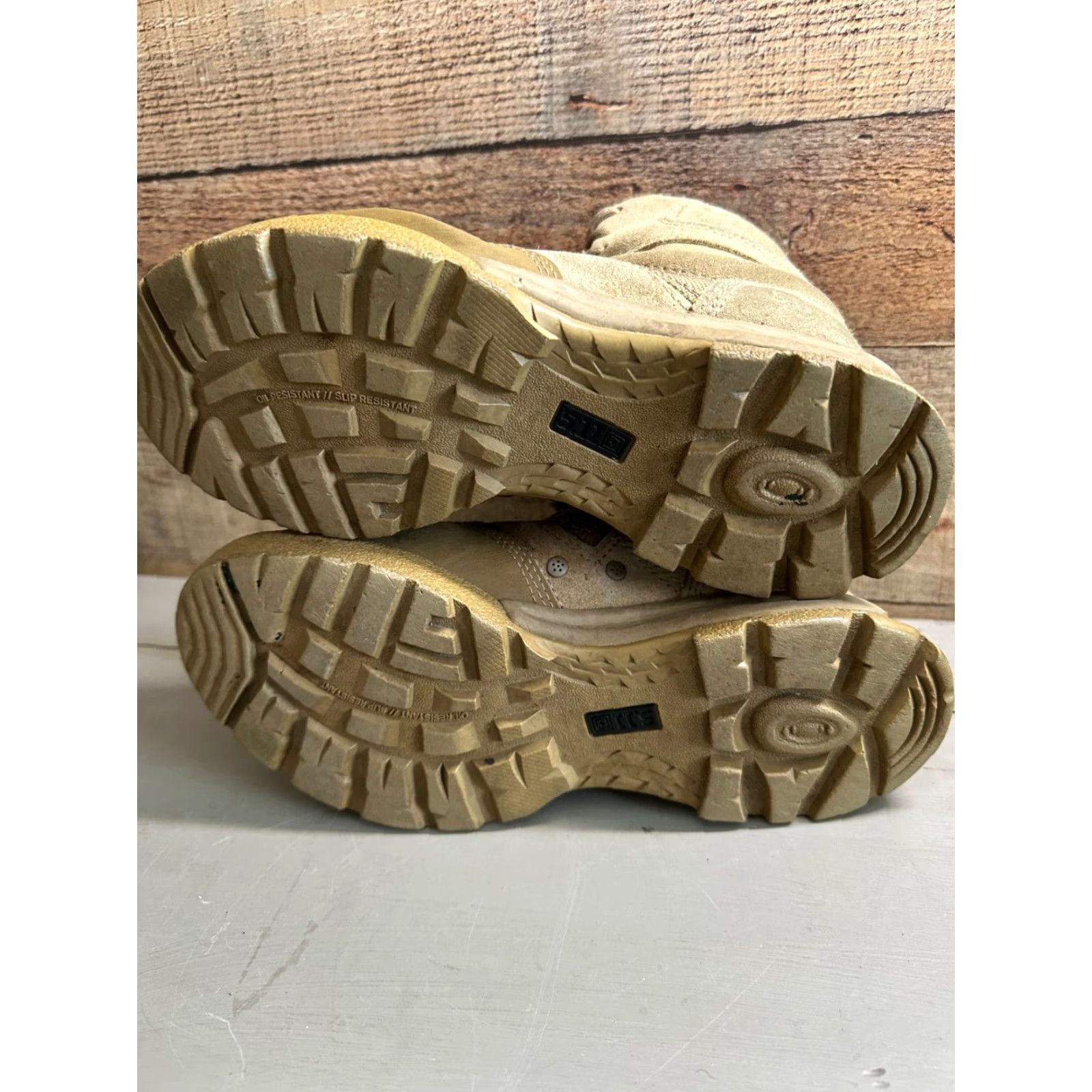 Vintage 511 Tactical Boots! advance low side zip. Coyote. Mens 6.5. Size US 7 / EU 40 - 8 Thumbnail