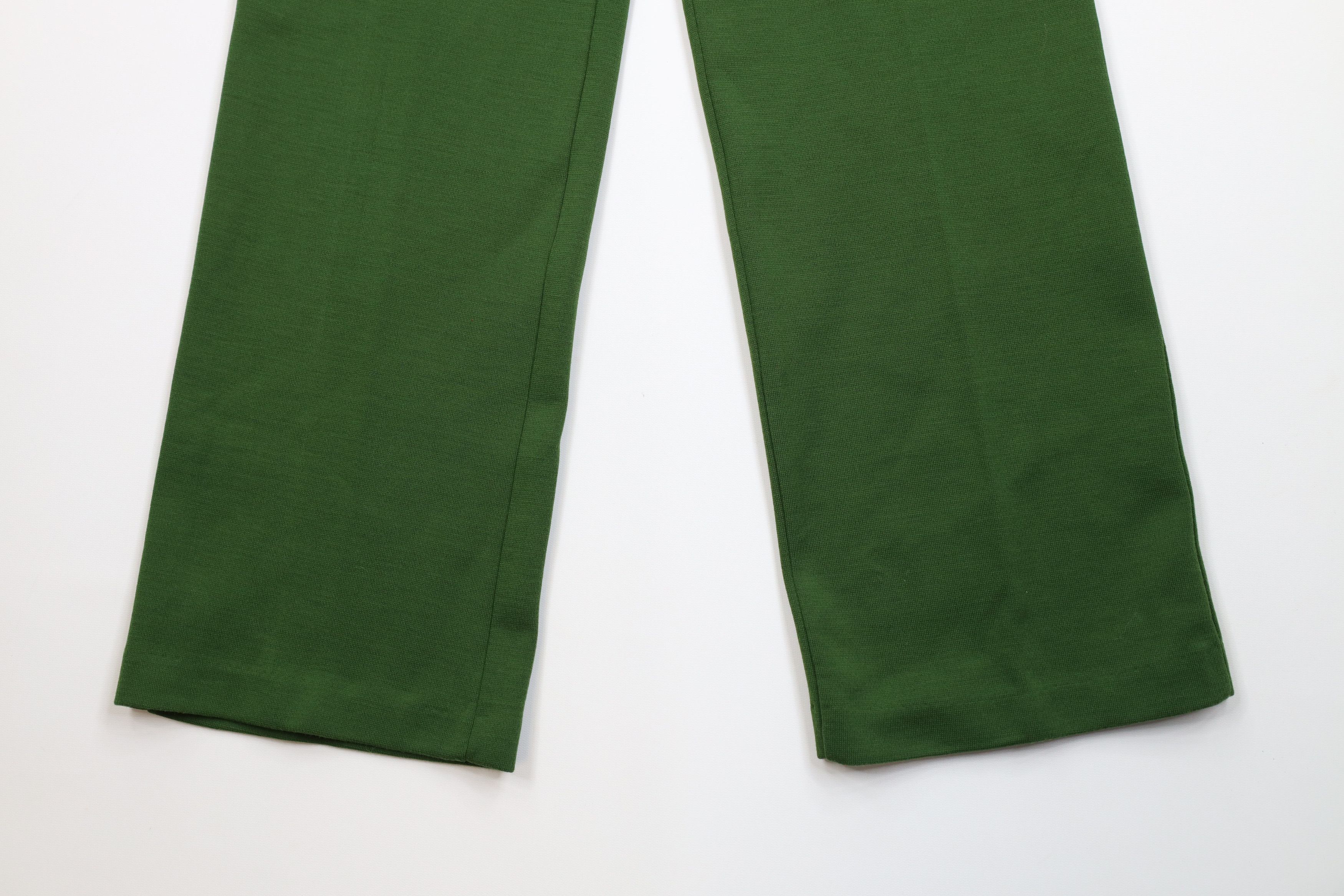 Vintage Deadstock Vintage 60s 70s Streetwear Knit Wide Leg Pants USA Size 34" / US 12 / IT 48 - 4 Thumbnail