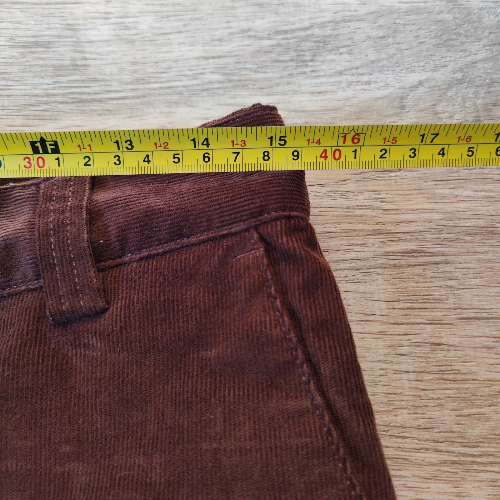 Other Aritzia Sunday Best Jaden Corduroy Pants Womens 8 Brown Size 30" / US 8 / IT 44 - 6 Thumbnail