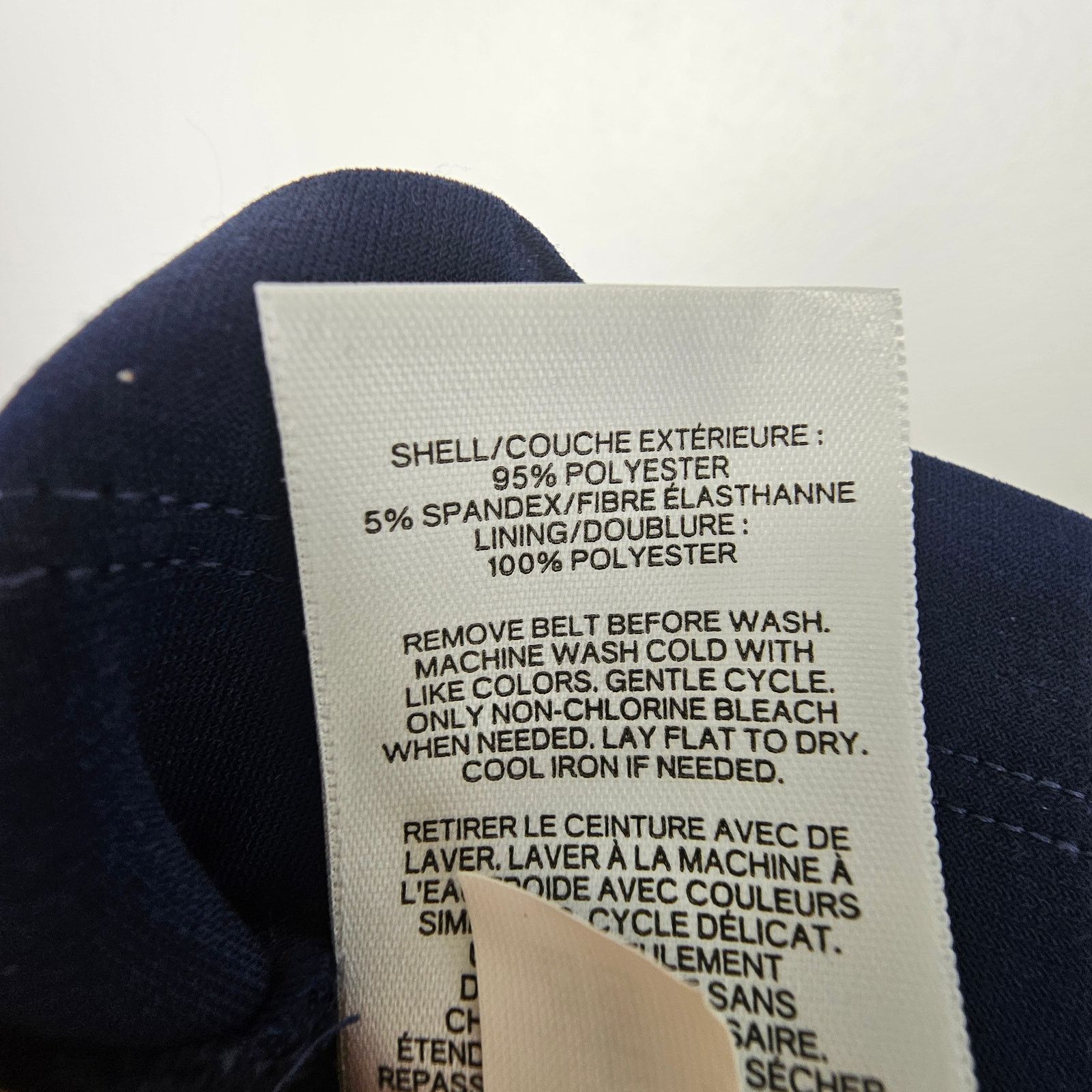Express Express Pleated Trousers Sz M Ankle Mid Rise Stretch Comfy Size 32" / US 10 / IT 46 - 8 Thumbnail