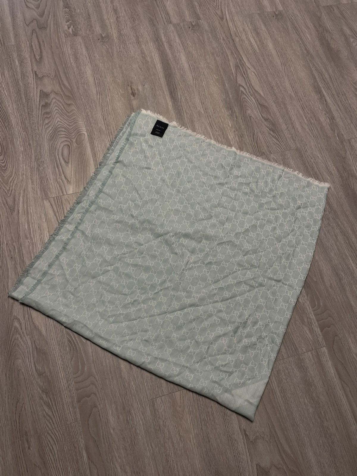 image of Gucci Monogram 140 X 140 Scarf Gg, Men's