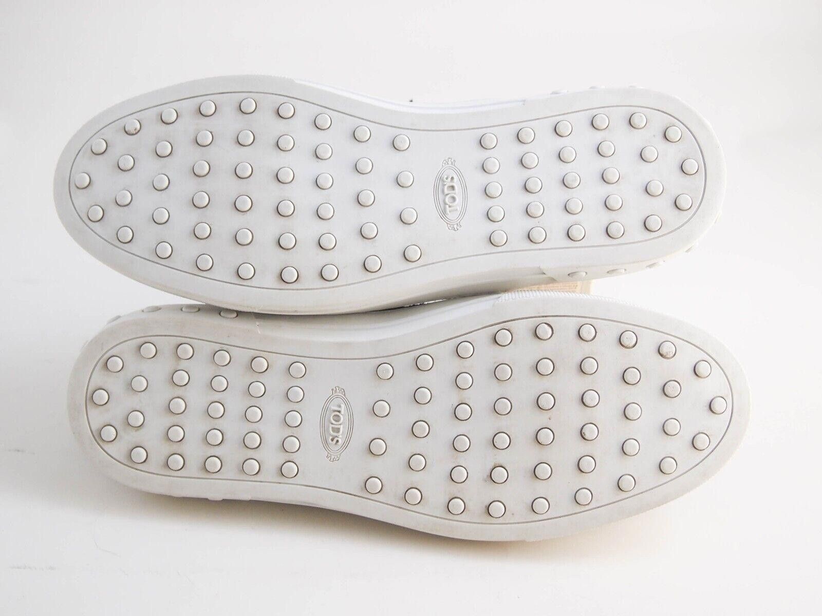 Tod's Tod's Slip Ons Sneakers Black Leather Textile US 8 EU 41 Size US 8 / EU 41 - 7 Thumbnail
