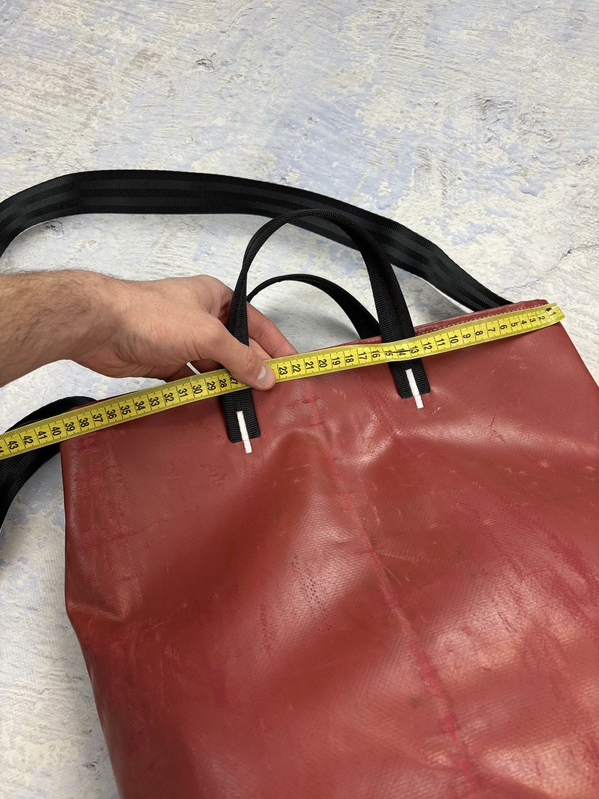 Freitag Freitag shoulder bag recycled rare white red Size ONE SIZE - 6 Thumbnail