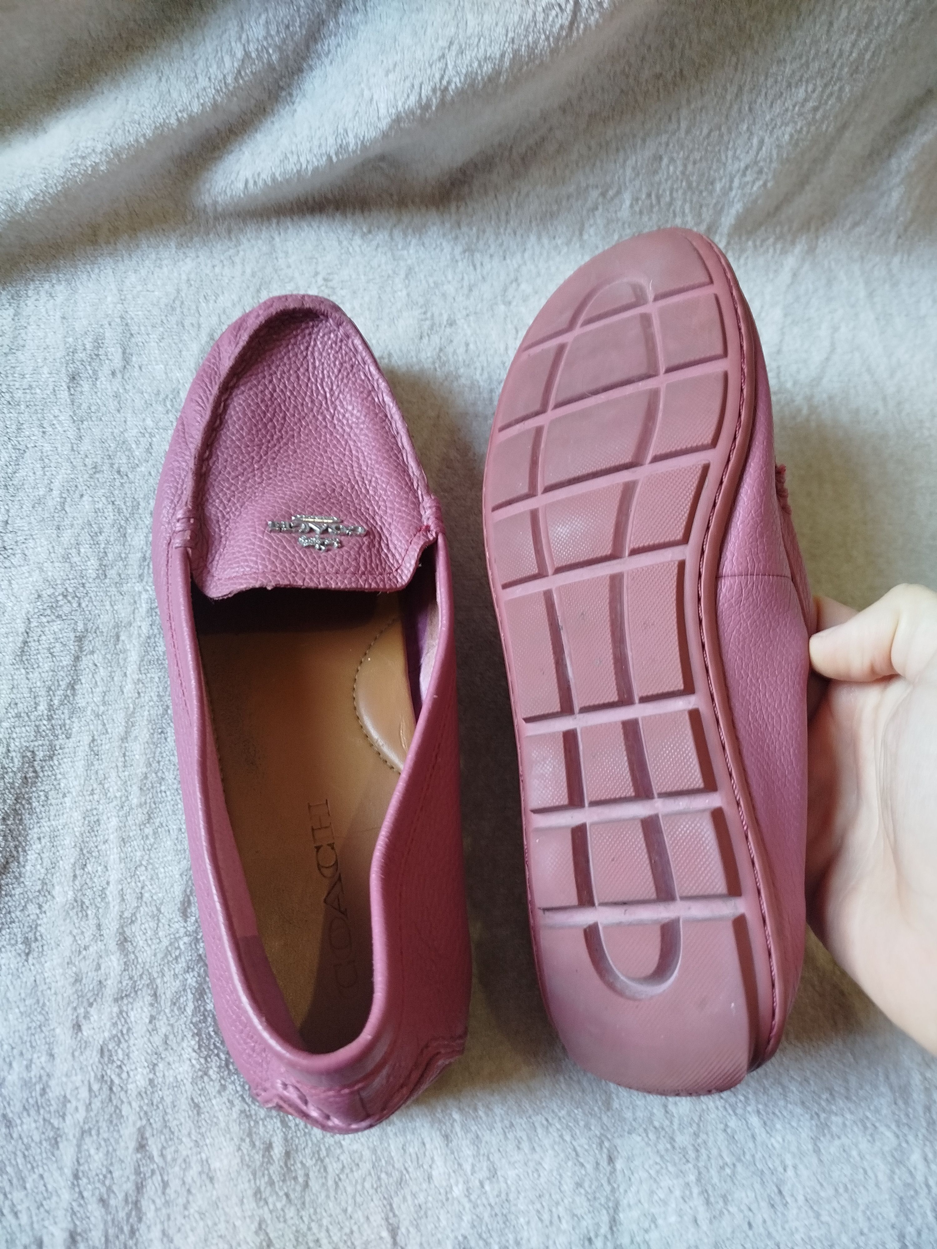 Coach Coach mary lock up leather driving loafers sz 38 Size US 8 / IT 38 - 7 Thumbnail