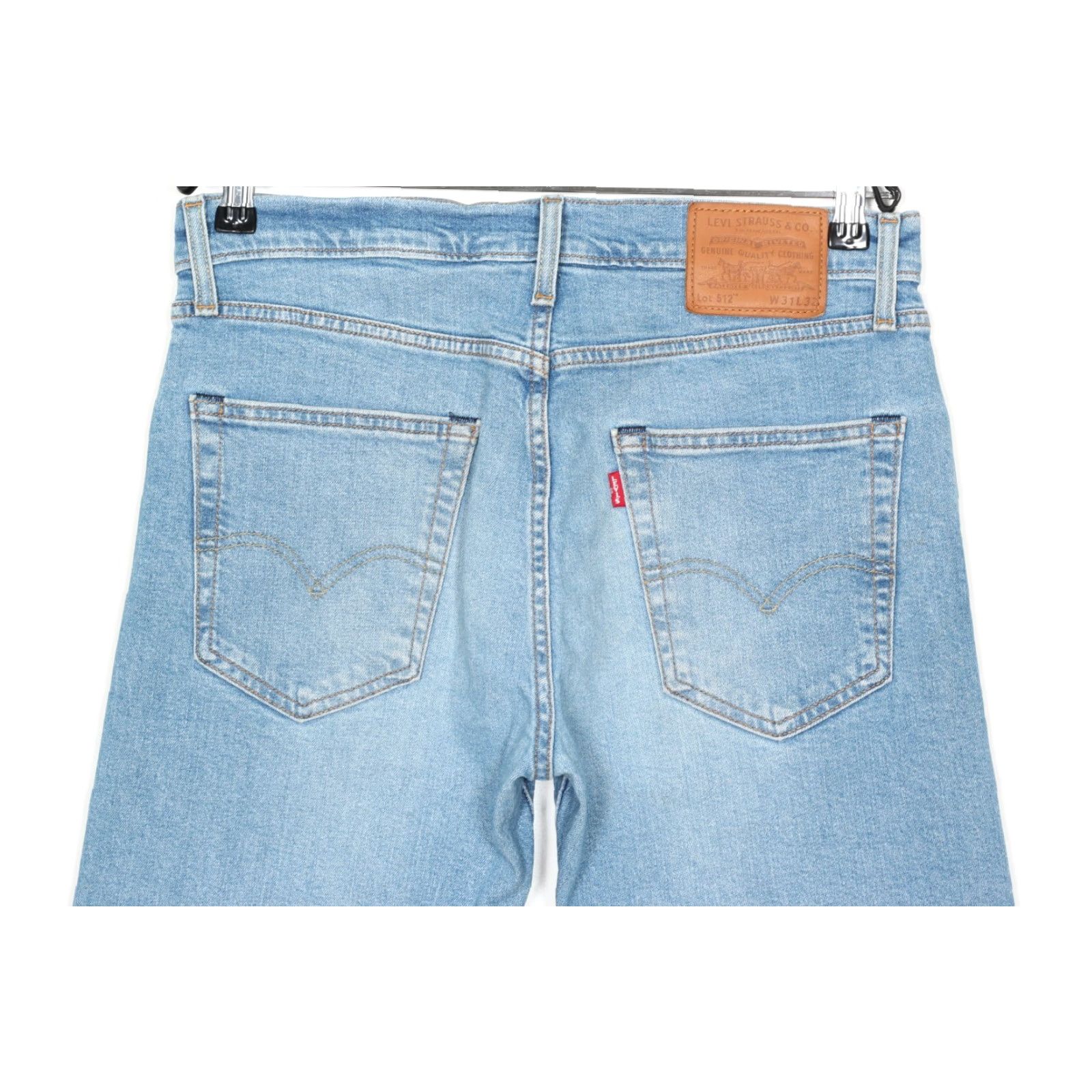Levi's VINTAGE LEVI’S 512 Jeans Men W31 L32 Slim Tapered PREMIUM Big E Stretch DZ5088 Size US 31 - 4 Thumbnail