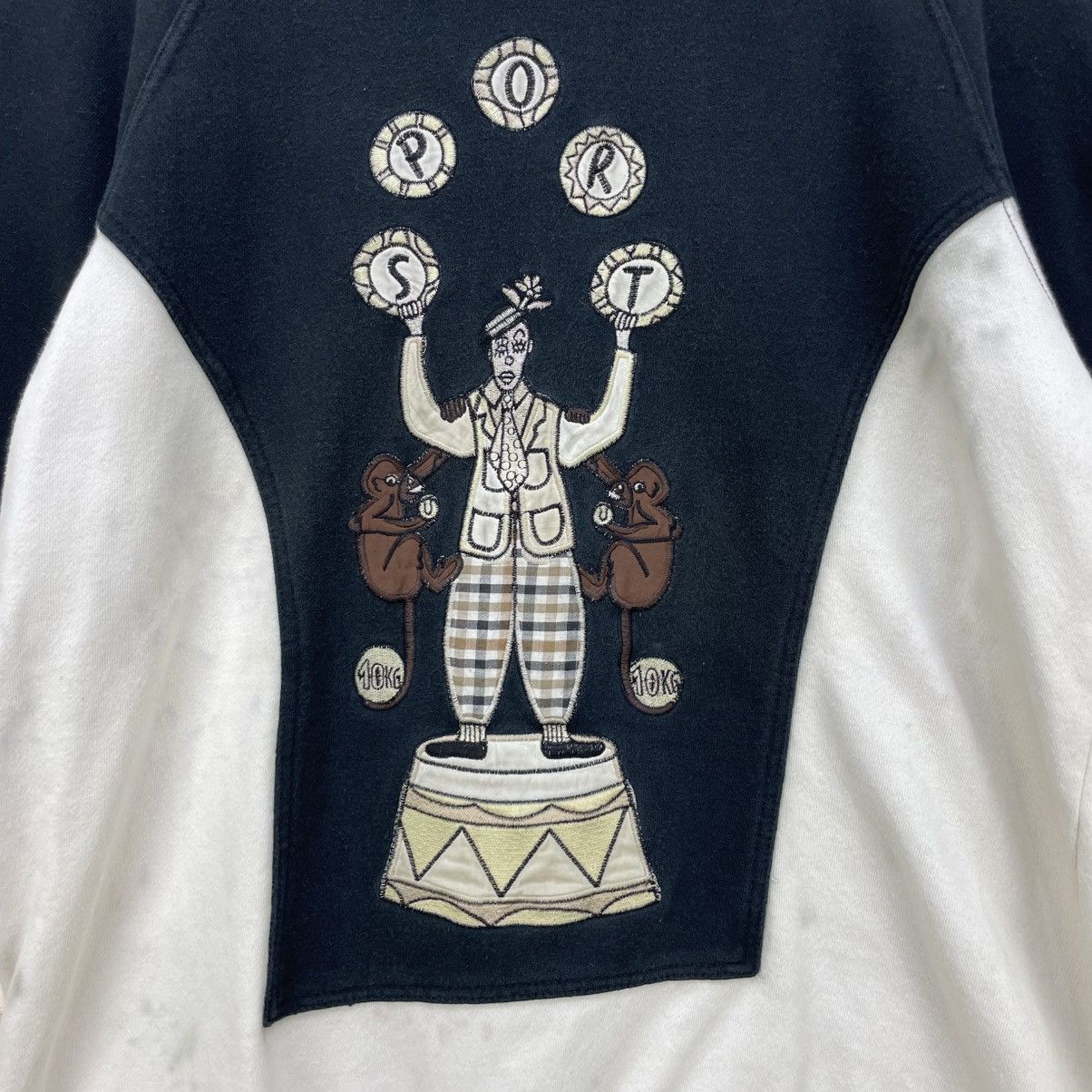 Jean Charles De Castelbajac 💥Vintage Castelbajec Circus Embroidery Pullover Sweatshirt Size US M / EU 48-50 / 2 - 13 Thumbnail