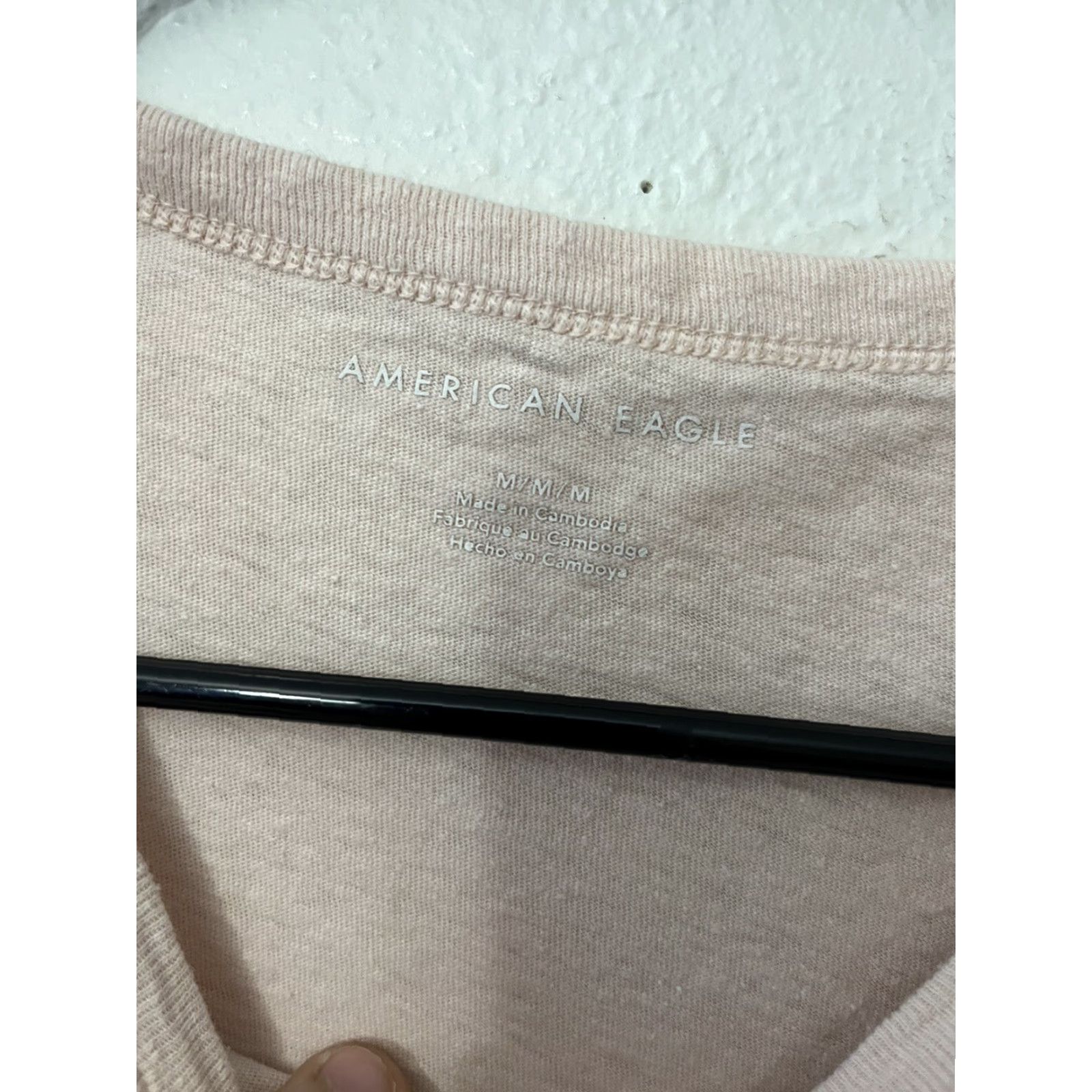 American Eagle Outfitters VINTAGE American Eagle Ombré T-Shirt M Pink Rainbow Short Sleeve Cotton Unisex Adults Size M / US 6-8 / IT 42-44 - 3 Thumbnail