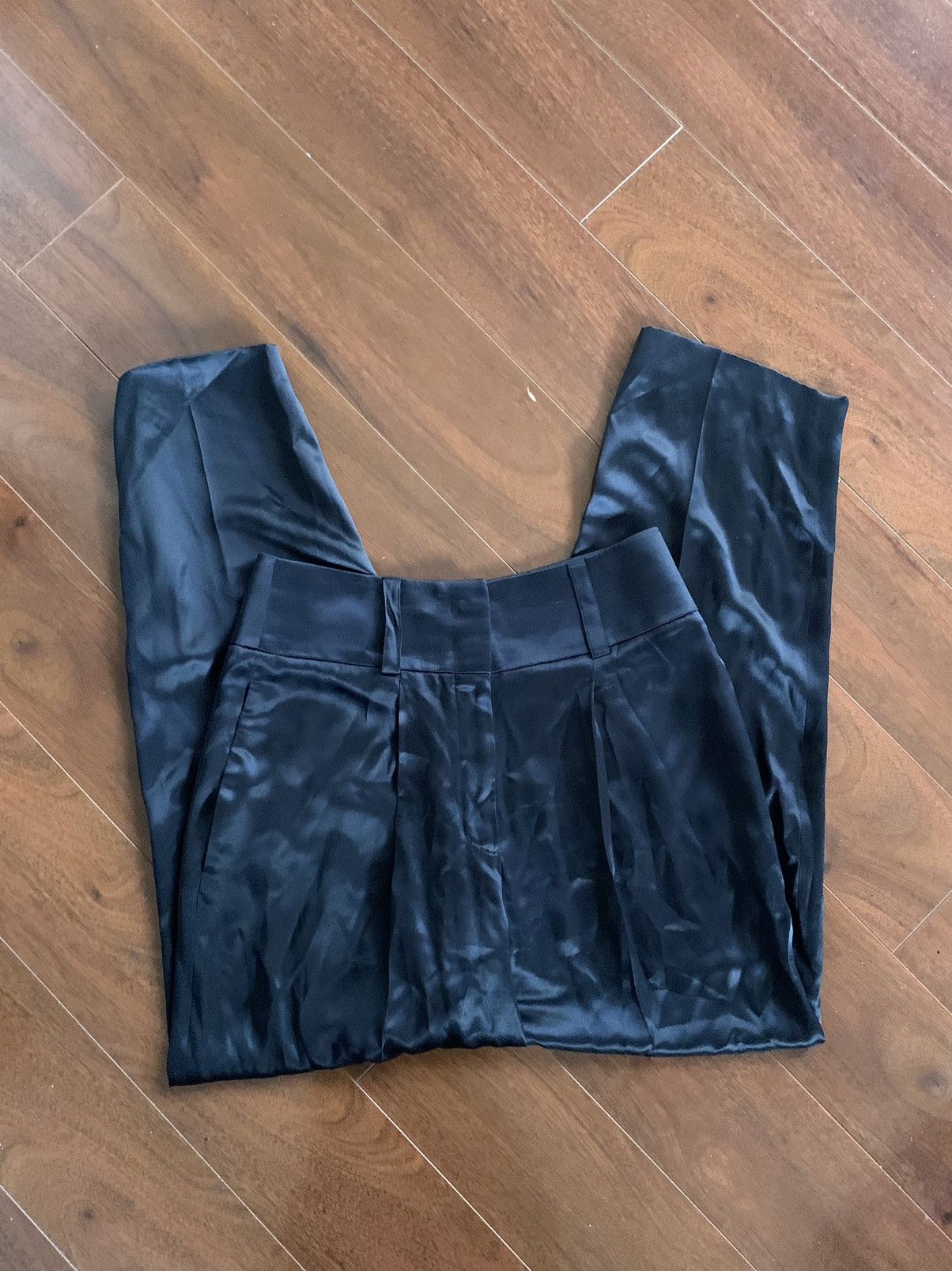 Givenchy Givenchy black silk trousers Size 27" / US 4 / IT 40 - 7 Thumbnail