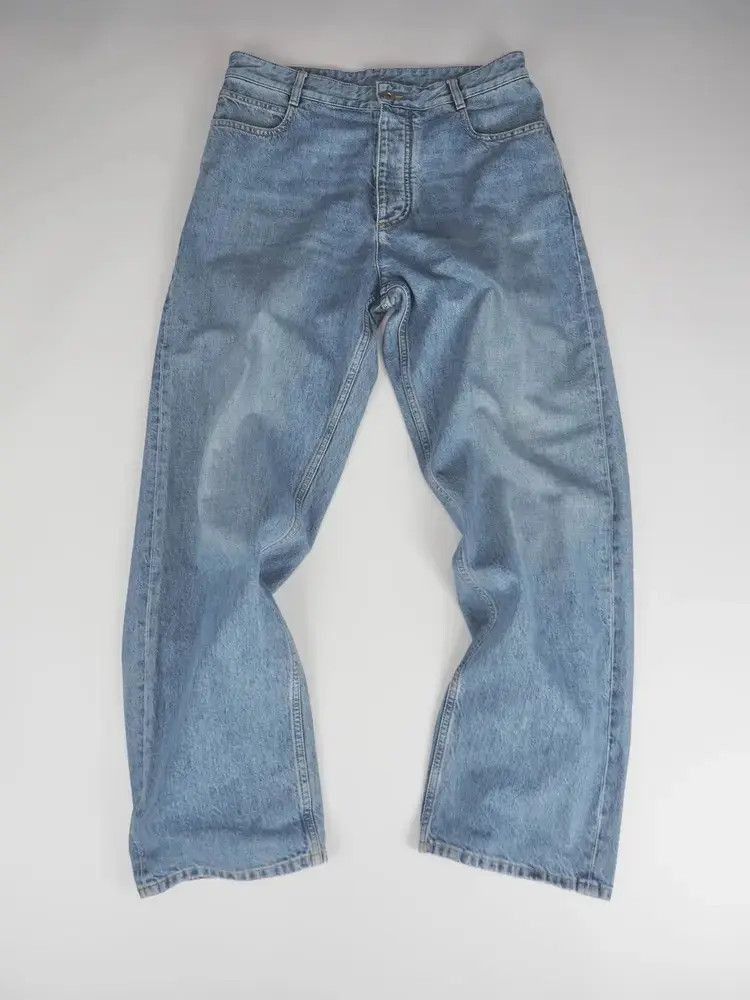 Bottega Veneta Sz 48 Bottega Venera ASAP Rocky Wide Leg Denim Size US 32 / EU 48 - 2 Thumbnail