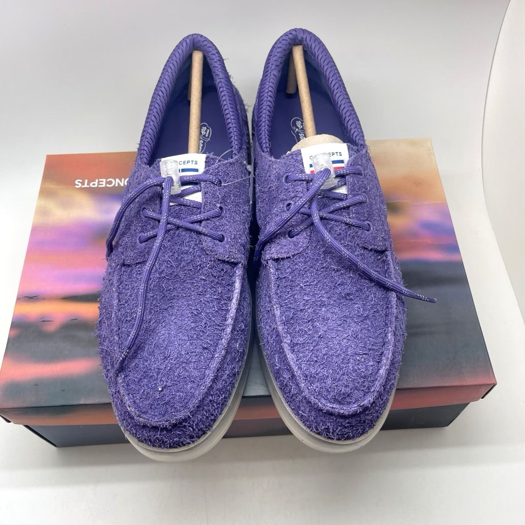 Sperry Sperry x Concepts Boat Shoe Mens 11.5 Purple  display picture 1