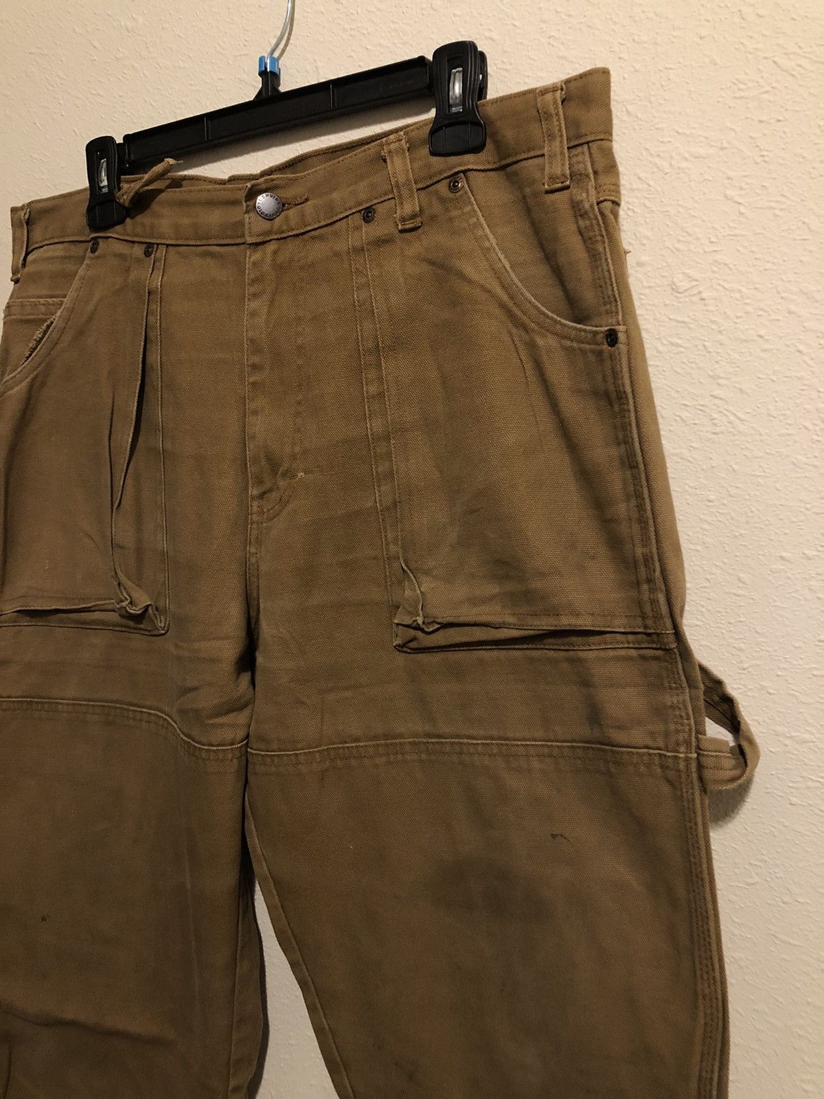 Dickies × Vintage Vintage Dickies Faded Baggy Double Knee Carpenter Jeans Size US 36 / EU 52 - 3 Thumbnail