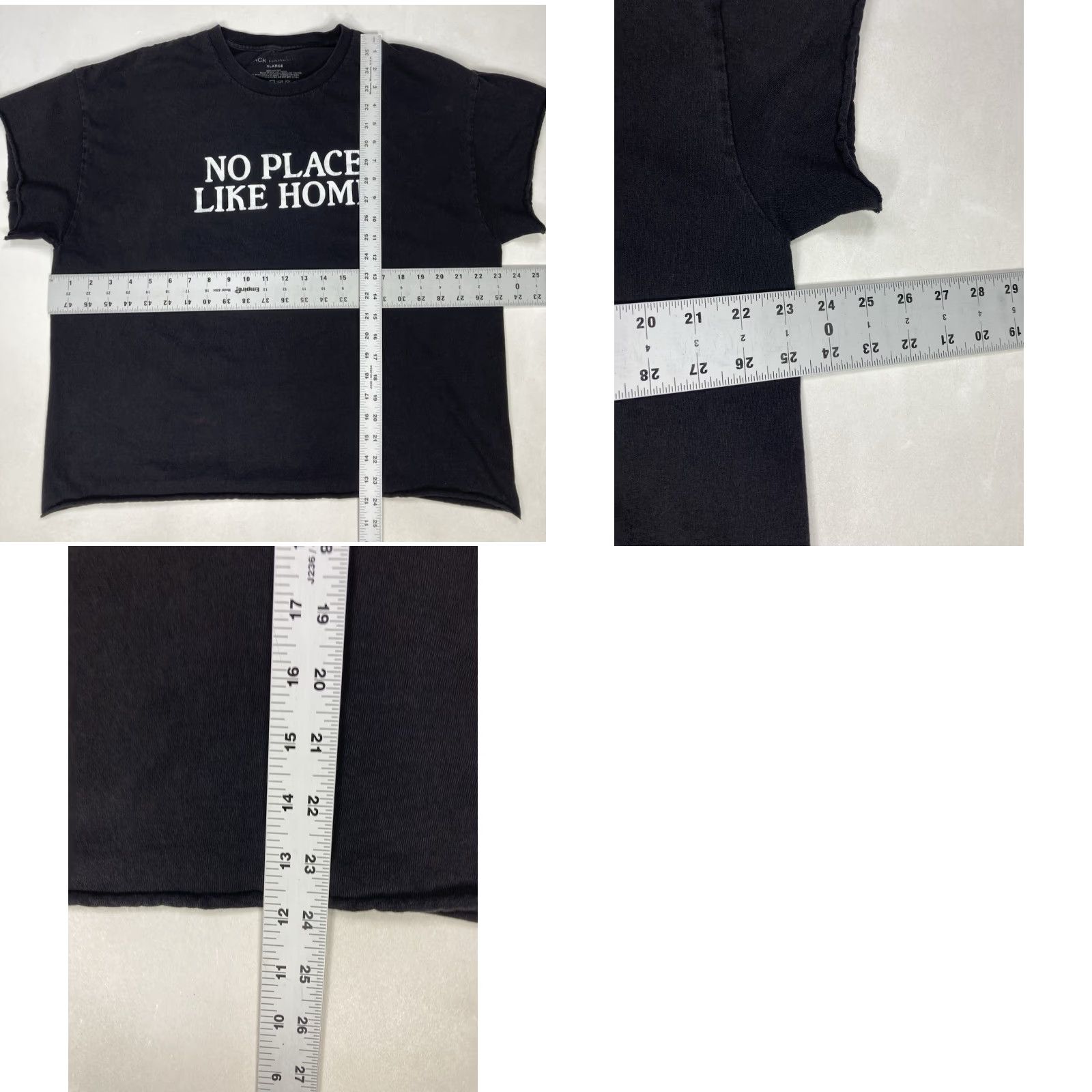 Vintage Jack Harlow No Place Like Home Graphic Crop T-shirt Men XL Black Rap Music Shirt Size XL / US 12-14 / IT 48-50 - 8 Thumbnail