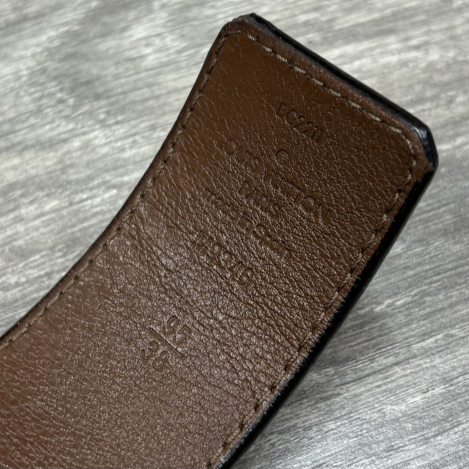 Louis Vuitton Louis Vuitton LV Initials Belt ' Black ' | GOOD CONDITION! Size 38 - 10 Thumbnail