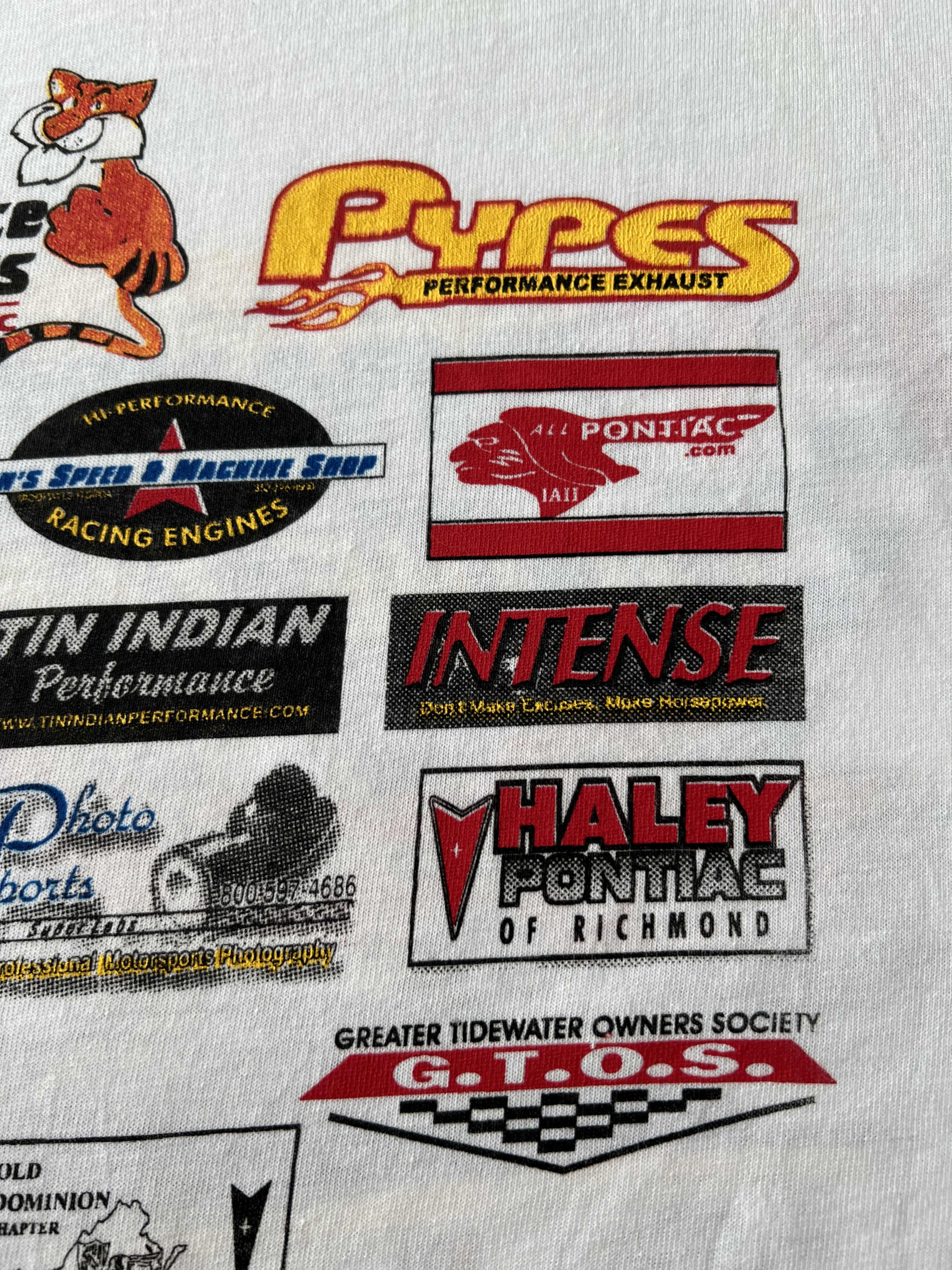 Vintage Vintage 2005 Pontiac Virginia Motorsports Park White T-shirt Size US L / EU 52-54 / 3 - 10 Thumbnail