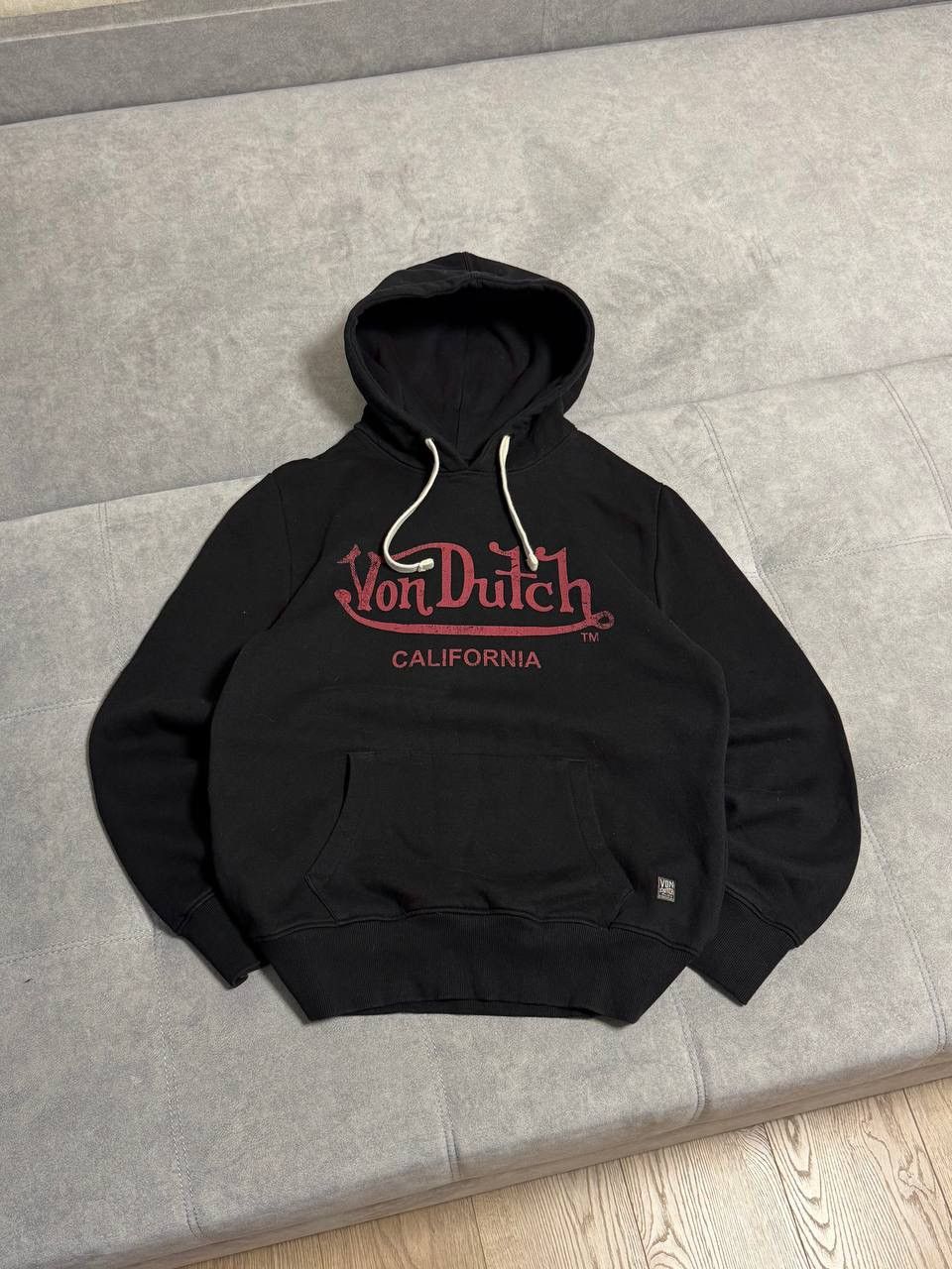 Vintage Vintage Von Dutch Y2K big logo hoodie size XL Size US XL / EU 56 / 4 - 3 Thumbnail