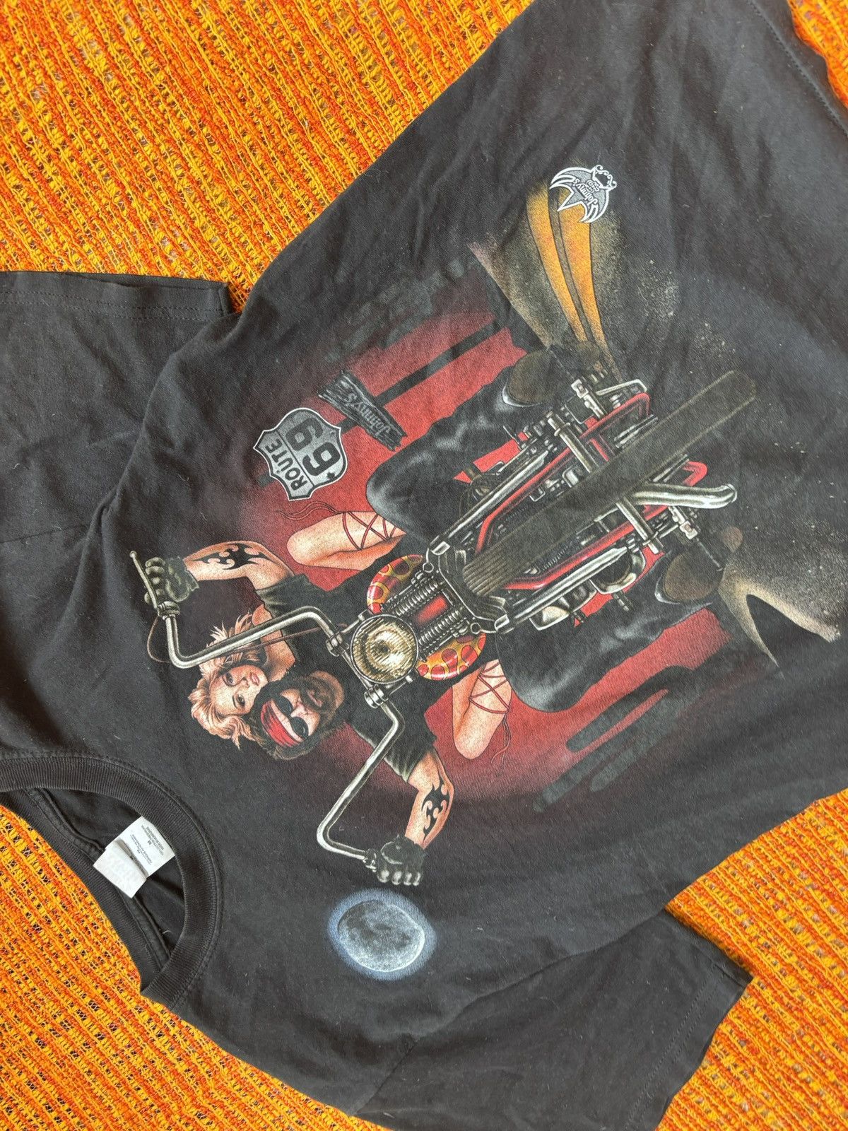 Other y2k route 69 AOP biker t shirt Size US M / EU 48-50 / 2 - 2 Thumbnail