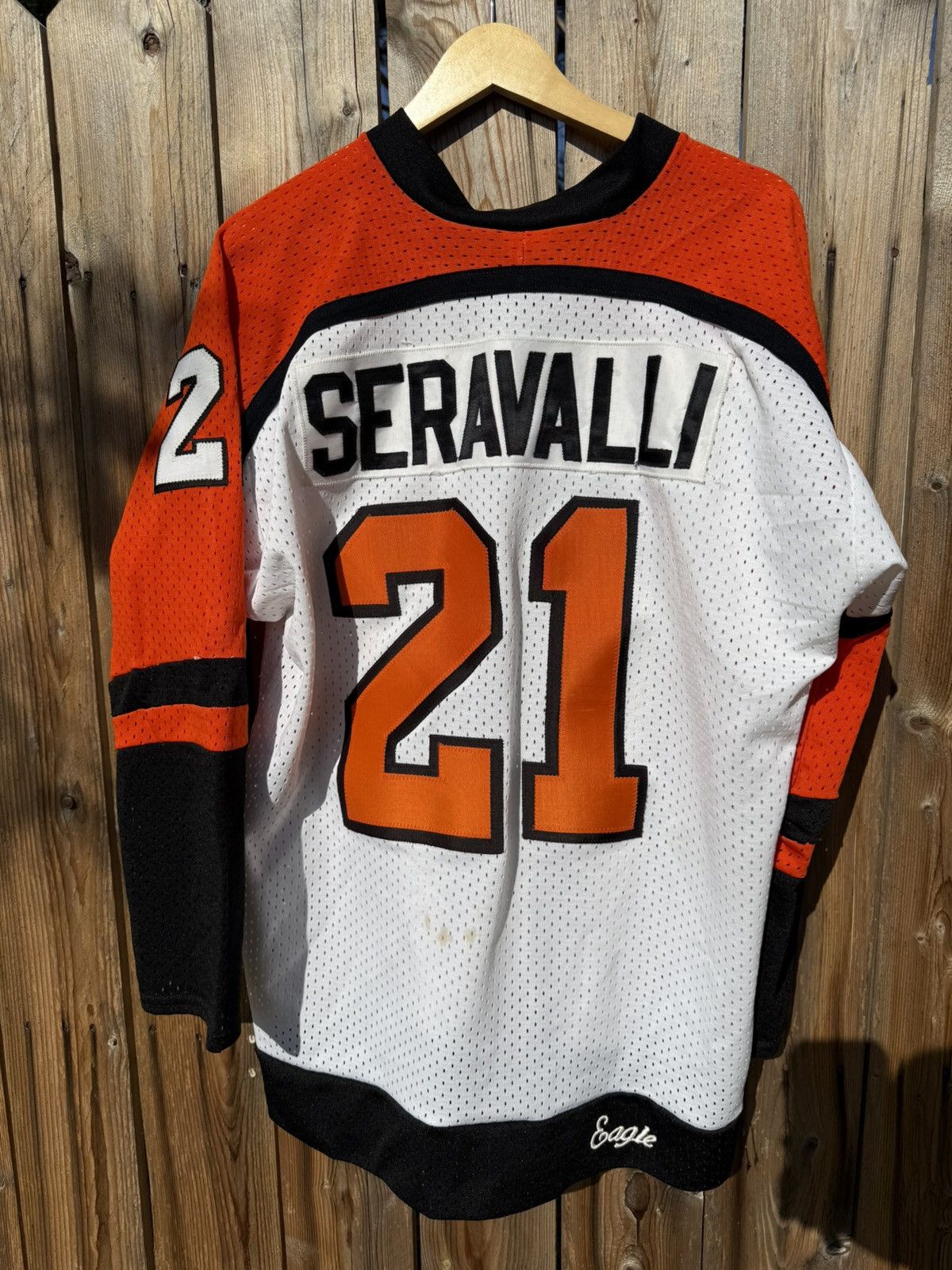 Other Vintage Philadelphia Flyers Jersey Size XL Seravalli Eagle Size US XL / EU 56 / 4 - 3 Thumbnail