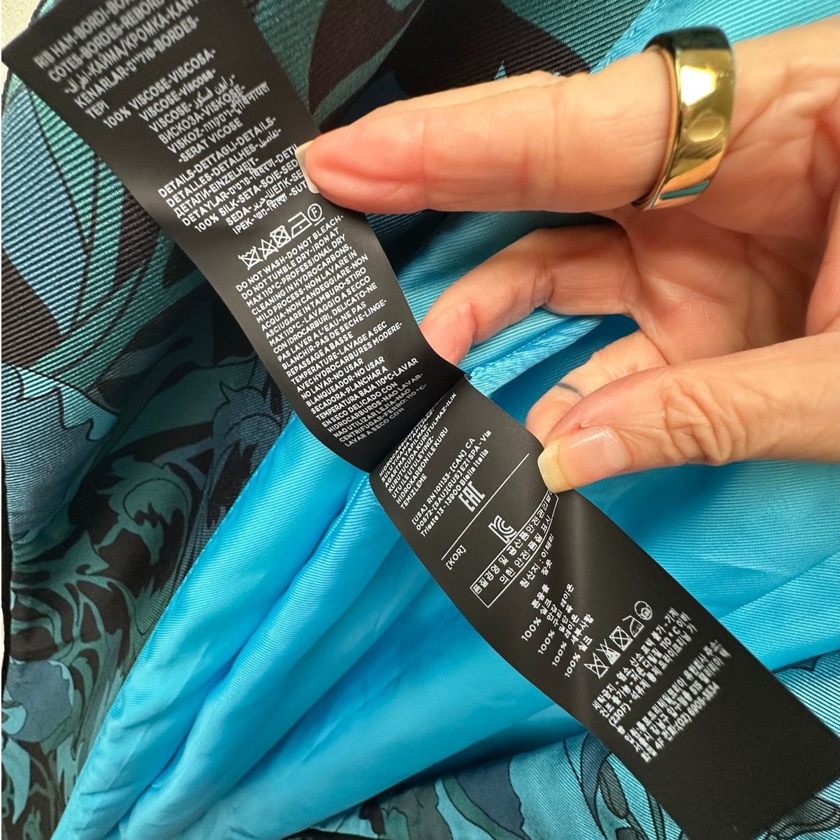 Tom Ford Tom Ford Floral Silk Twill Robe Blue/Teal Men M Tassel Belt Size US M / EU 48-50 / 2 - 20 Thumbnail