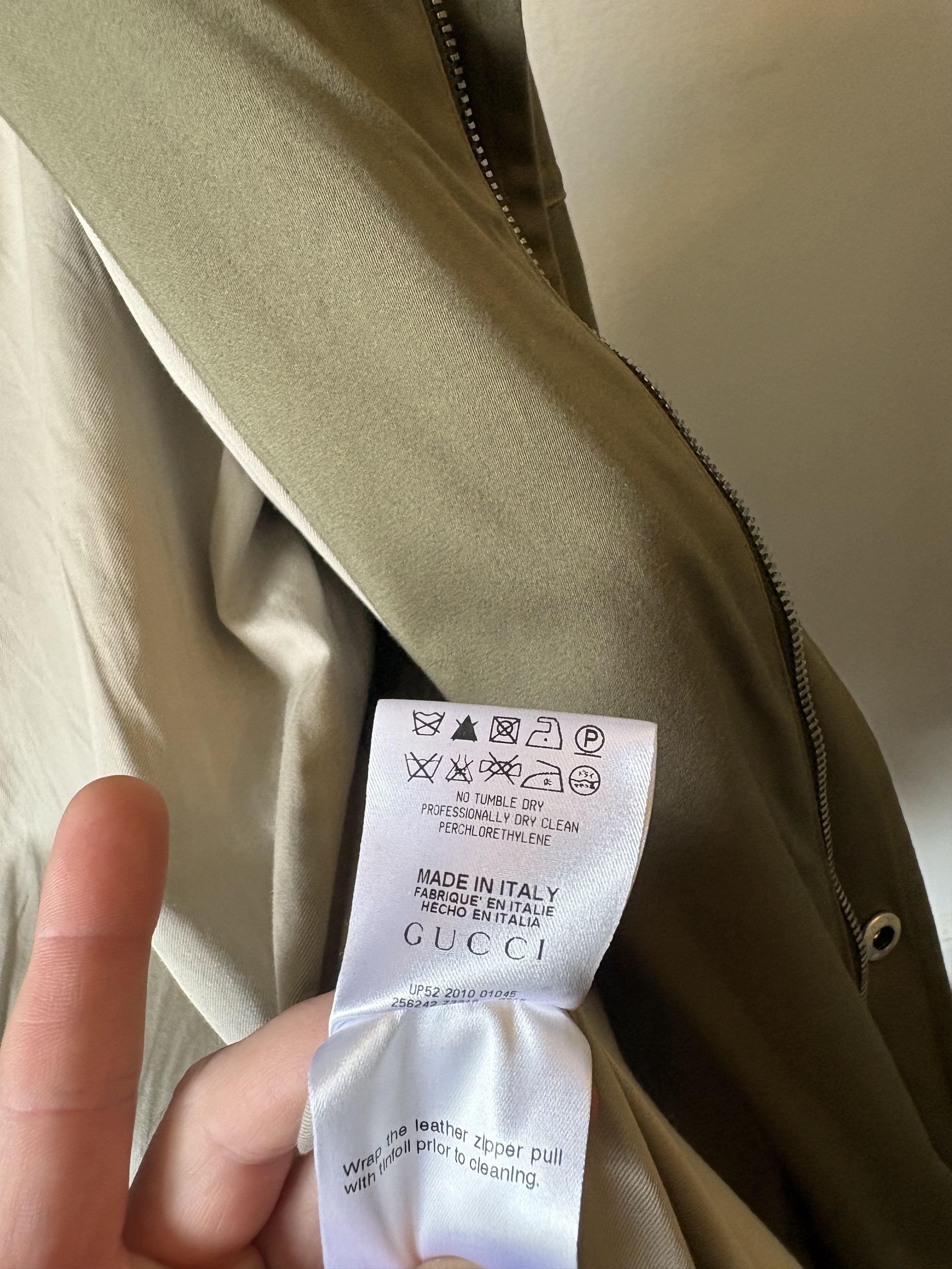 Gucci Gucci 2010 Green Belstaff Style Jacket Size US M / EU 48-50 / 2 - 6 Thumbnail