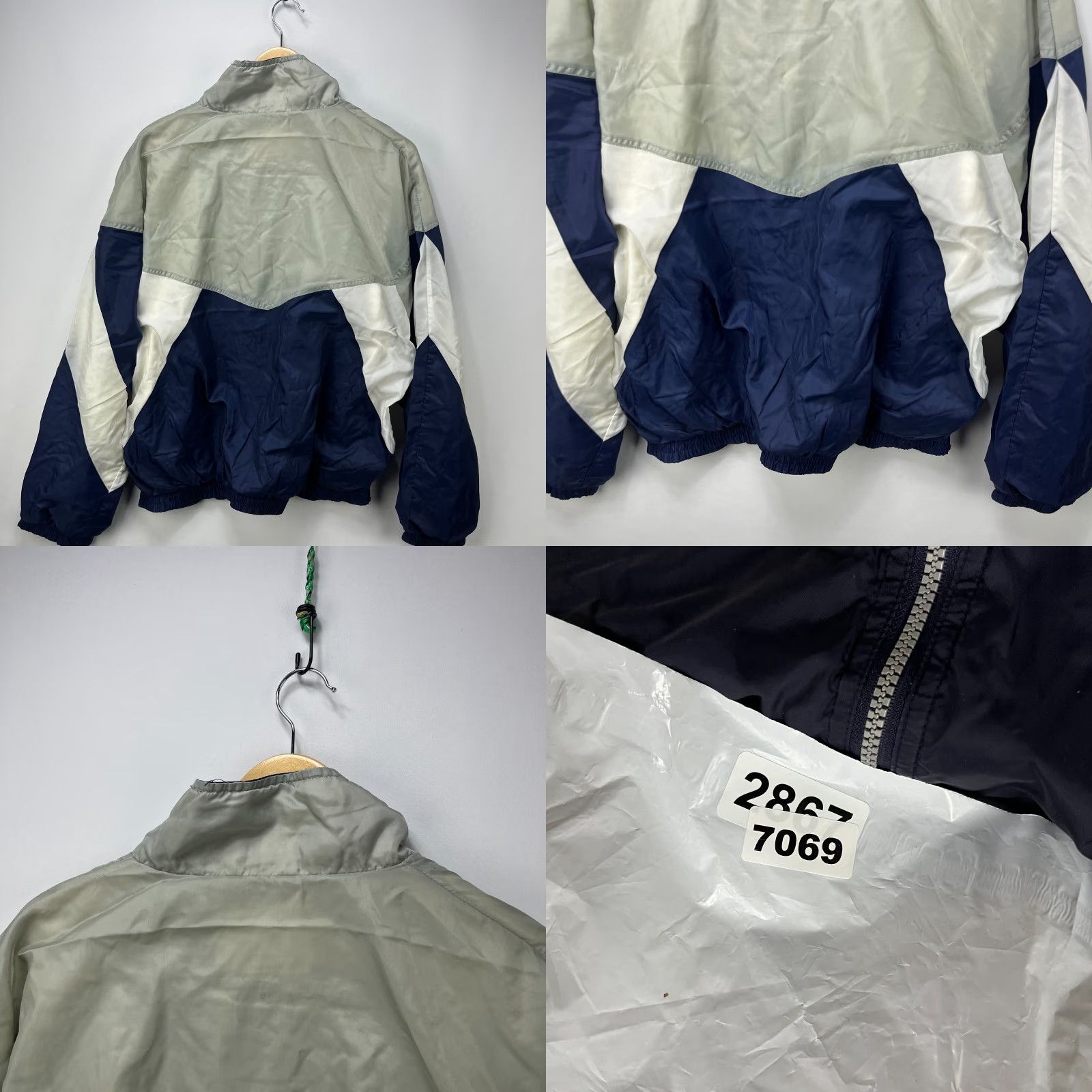 NFL VINTAGE Dallas Cowboys Windbreaker Jacket NFL Men L Blue 90s / Windbreaker / Jacket Size US L / EU 52-54 / 3 - 8 Thumbnail