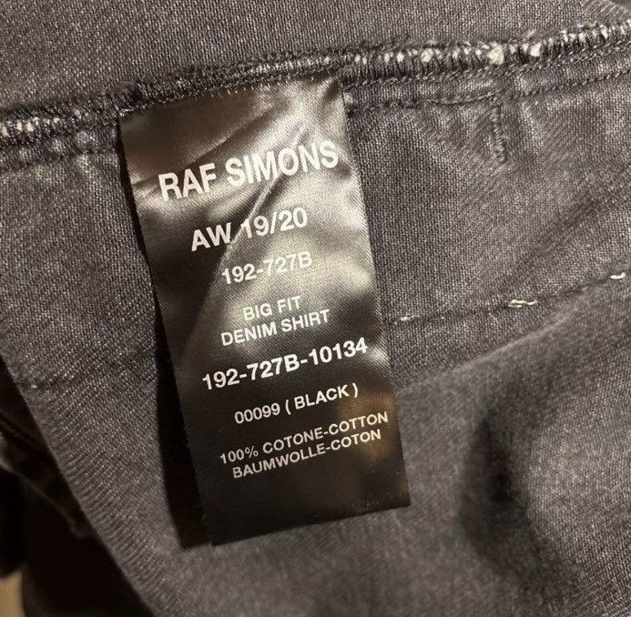 Raf Simons Raf Simons 19aw Laundry Denim Shirt 2412-Nextarrow Size US M / EU 48-50 / 2 - 5 Thumbnail