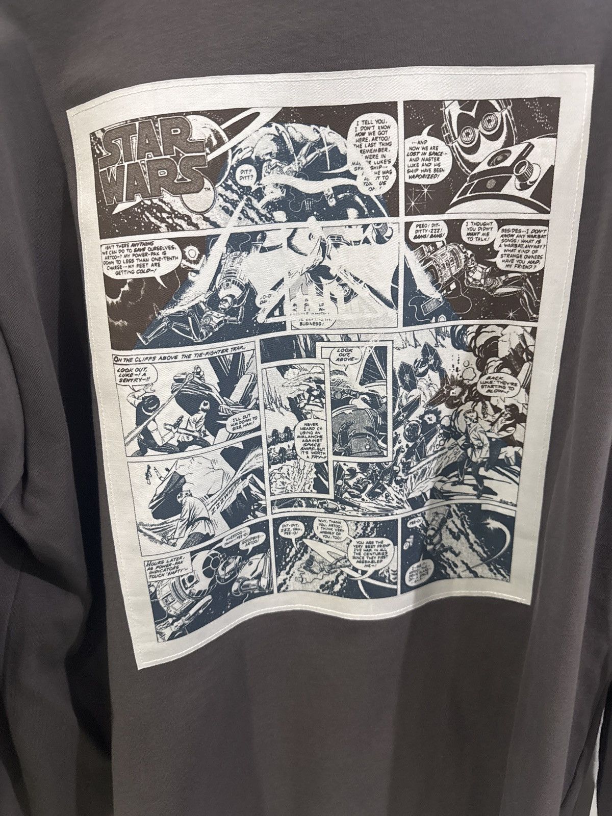 Kith × Star Wars Kith Star Wars Comic Strip Longsleeve Size US M / EU 48-50 / 2 - 3 Thumbnail