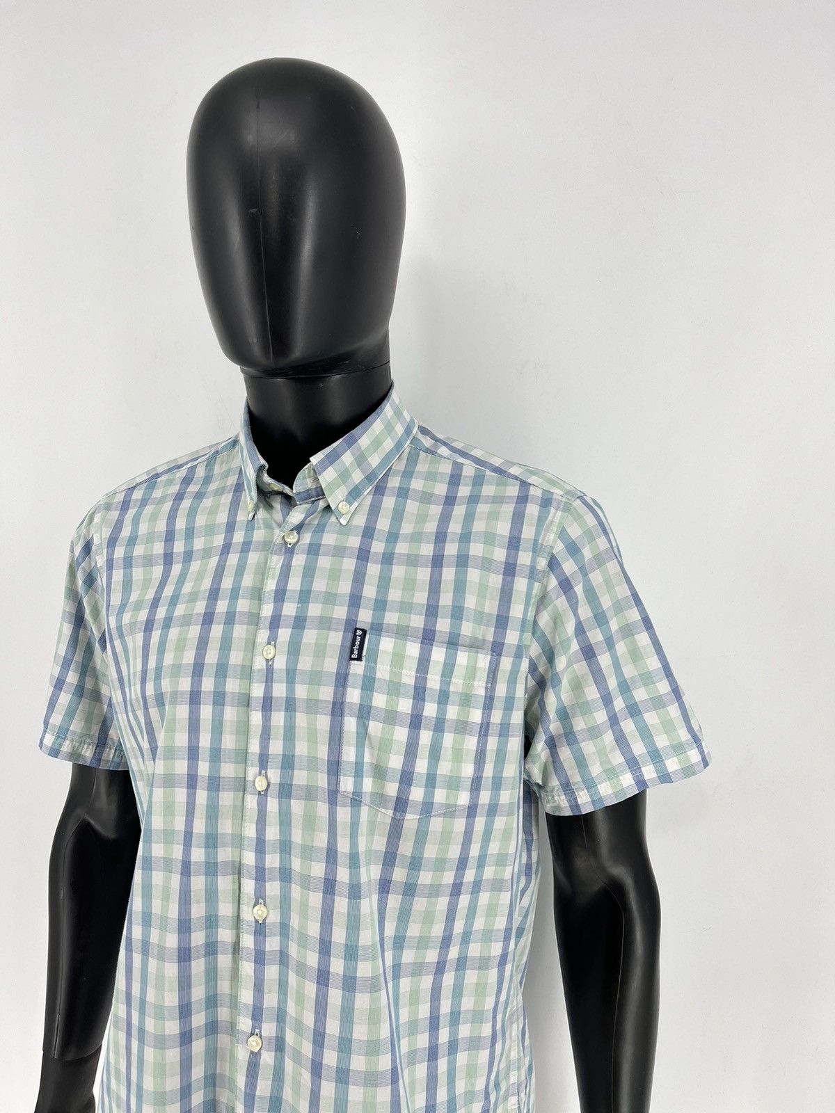 Barbour × Vintage Vintage Barbour Plaid Blake Cotton Flannel Casual Size US M / EU 48-50 / 2 - 4 Thumbnail