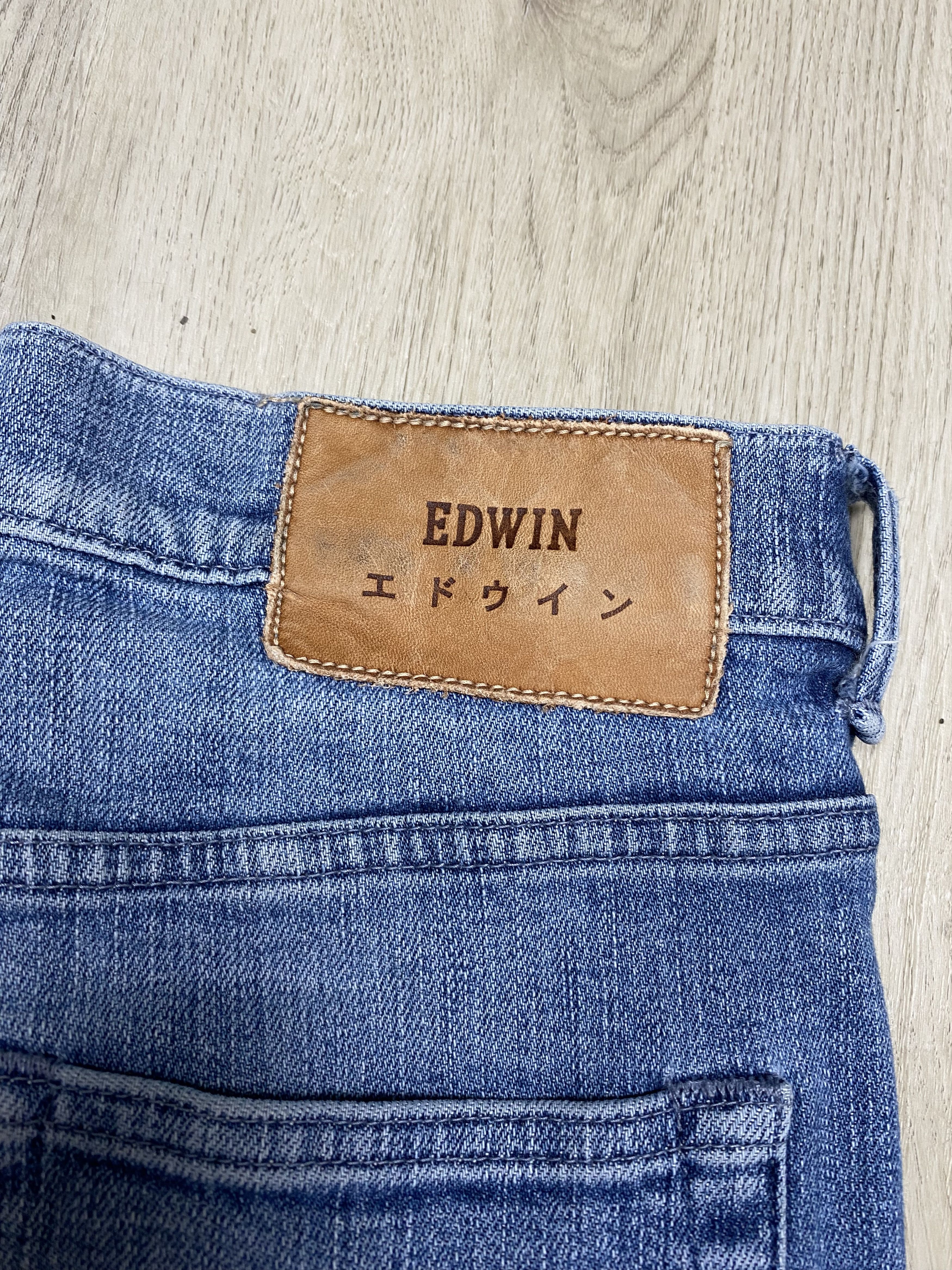 Edwin Edwin Vintage Mens Slim Tapered Denim Pants Jeans Size US 30 / EU 46 - 3 Thumbnail