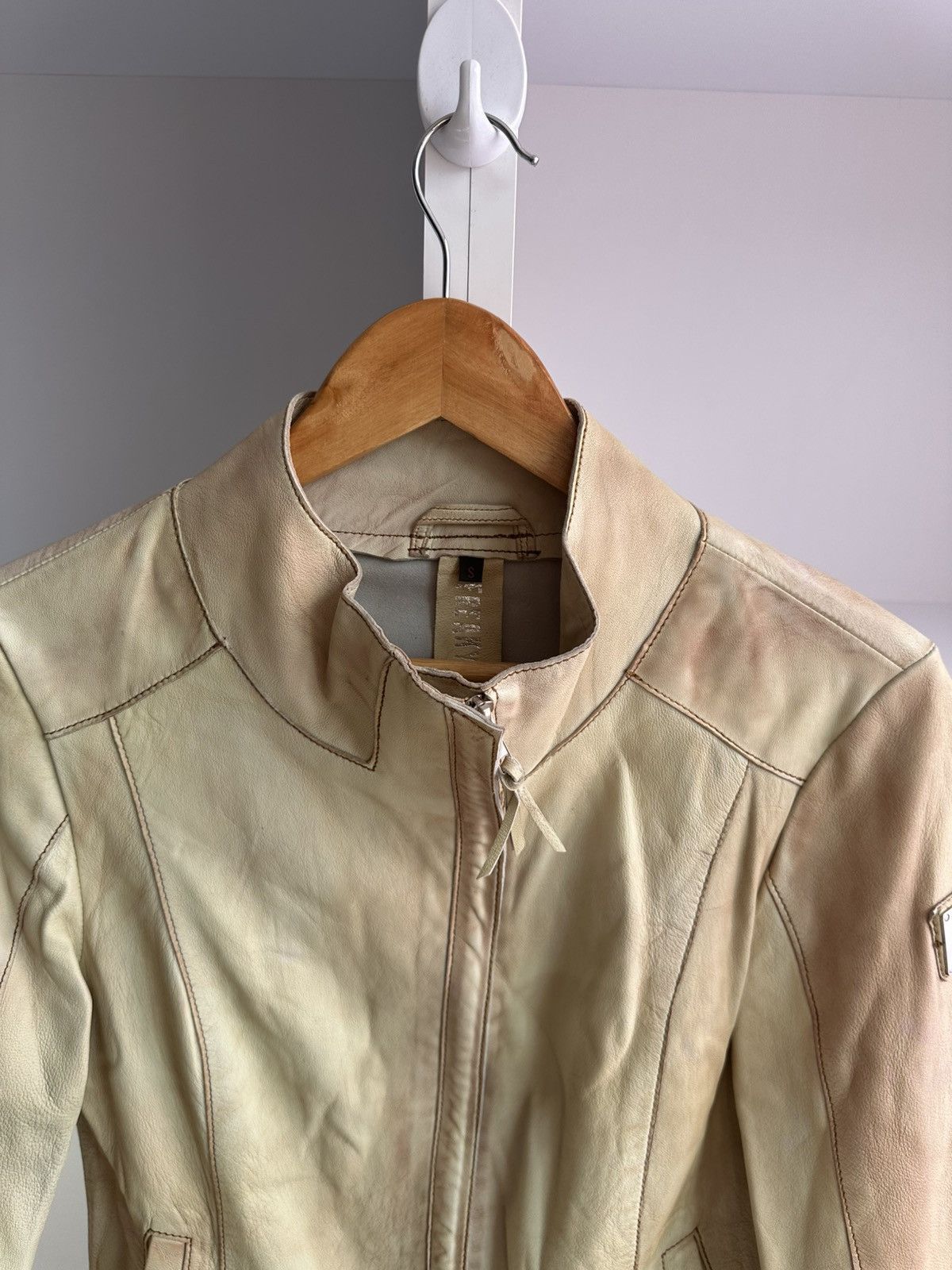 Vintage Vintage Freaky Nation Woman Leather Jacket Size S / US 4 / IT 40 - 4 Thumbnail