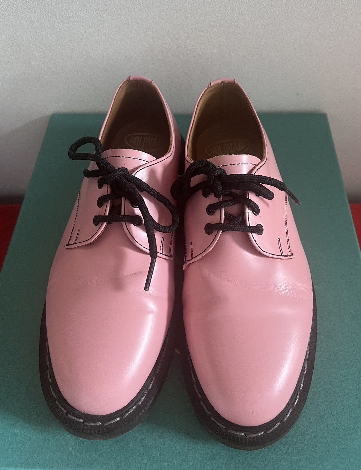 Noah × Solovair Solovair x Noah NYC pink derby shoes Size US 7.5 / IT 37.5 - 2 Thumbnail