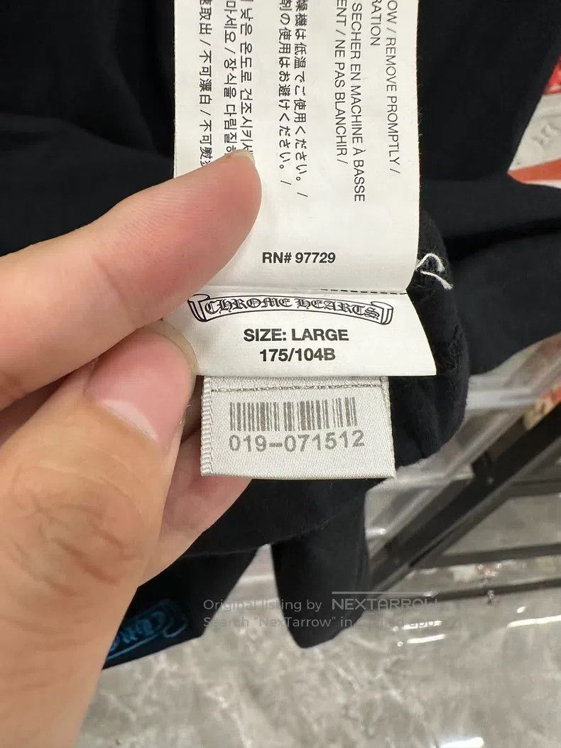 Chrome Hearts CHROME HEARTS Size L Horseshoe pocket blue three crosses bl Size US L / EU 52-54 / 3 - 6 Thumbnail