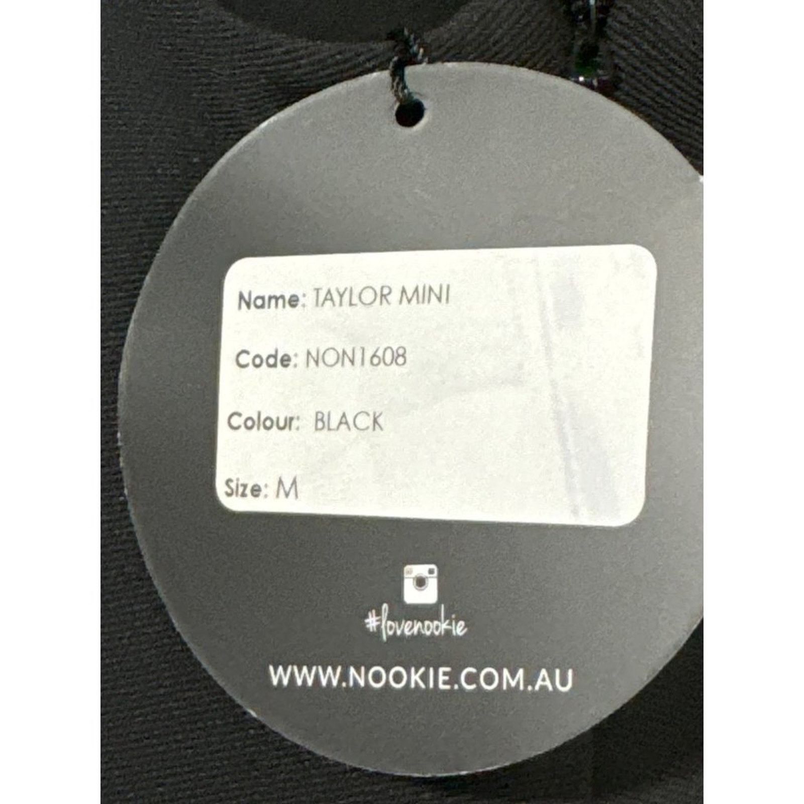 Other Nookie Taylor Mini Dress Square Neckline Black Size XS Size XS / US 0-2 / IT 36-38 - 5 Thumbnail
