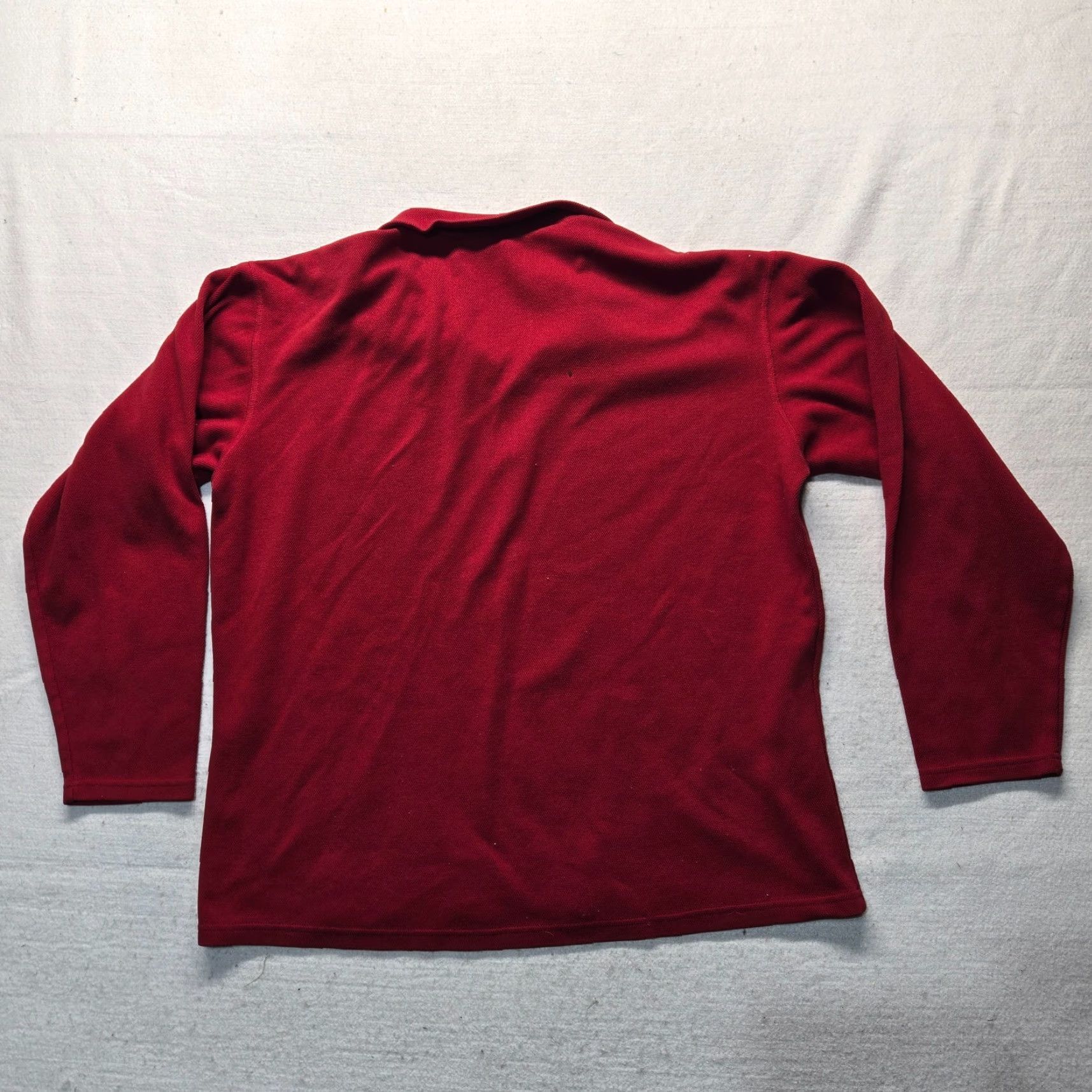 The North Face VINTAGE The North Face Jacket Red Lightweight Outdoors Shirt 1/4 Zip Adult Men's L Size L / US 10 / IT 46 - 7 Thumbnail