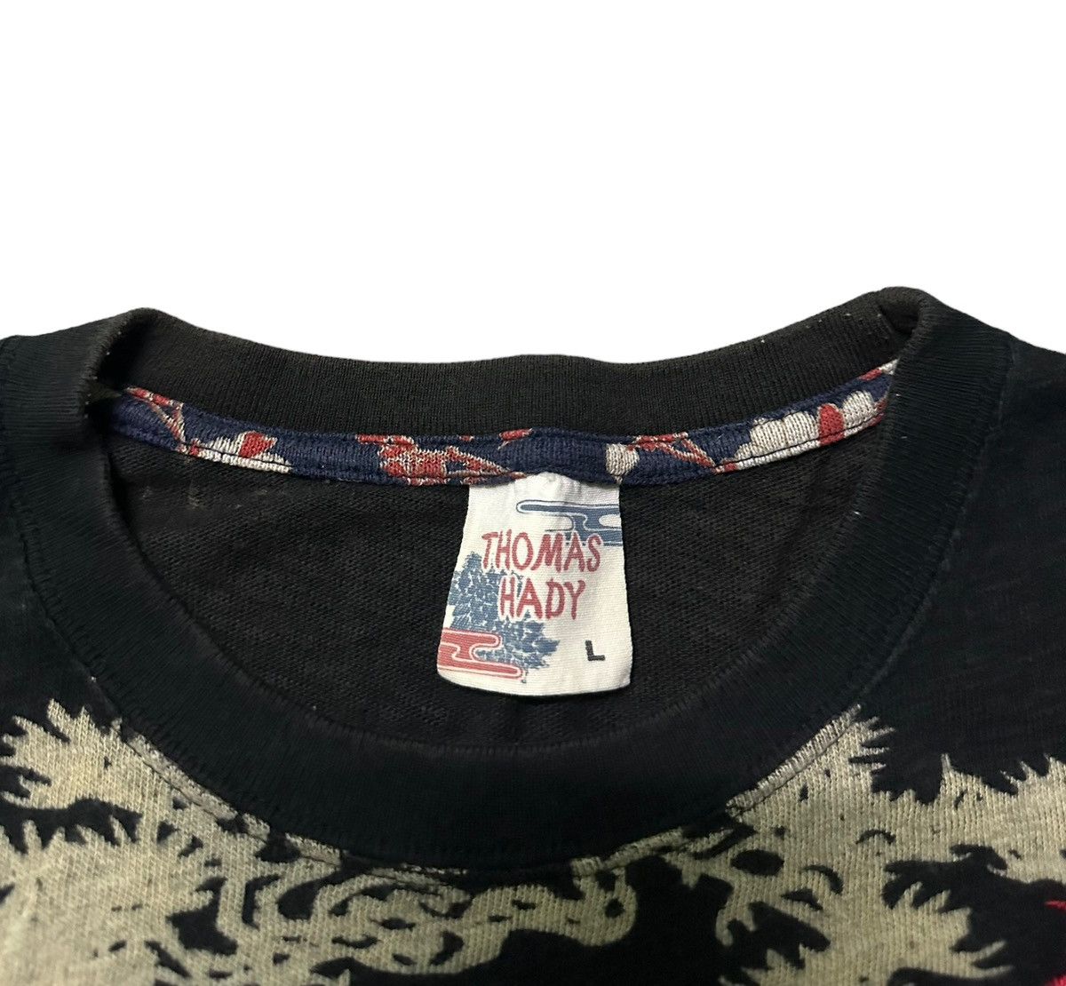 Japanese Brand sukajan tiger fight overprint tee Size US L / EU 52-54 / 3 - 2 Thumbnail