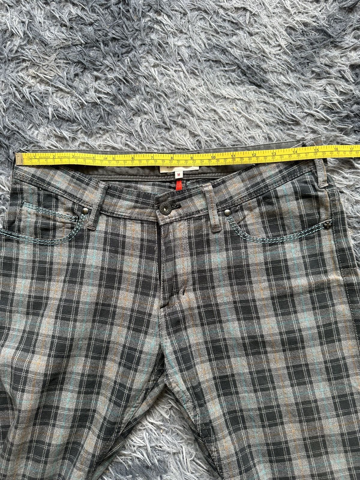 Japanese Brand 2000's Hiromichi by Hiromichi Nakano plaid pant Size US 31 - 11 Thumbnail