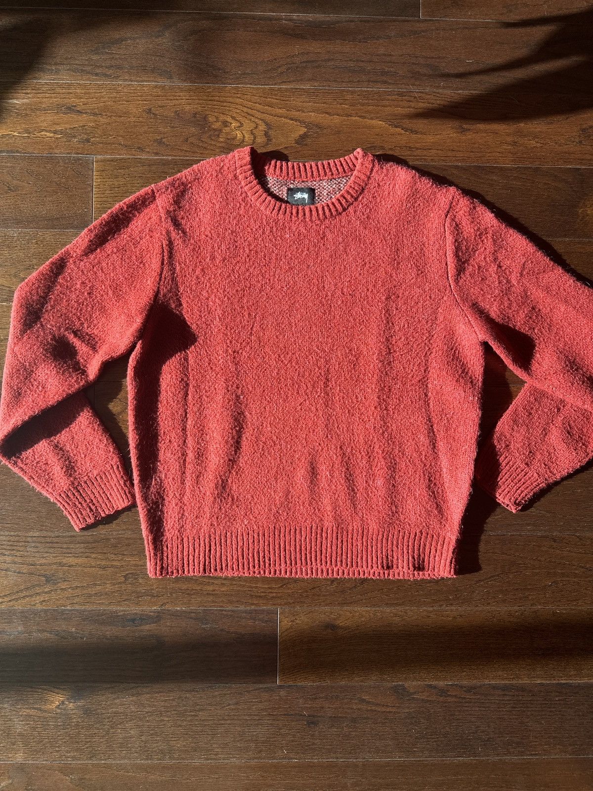 Stussy Stussy 8 ball Brushed Mohair Knit Sweater | Grailed